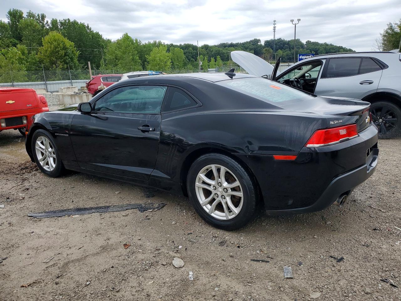 2015 Chevrolet Camaro Ls Black vin: 2G1FA1E35F9118018
