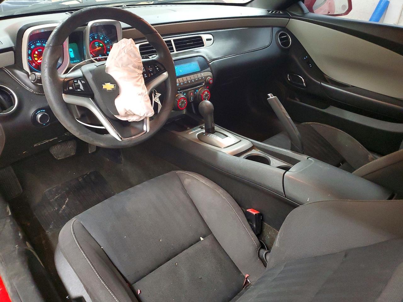 2012 Chevrolet Camaro Ls Red vin: 2G1FA1E36C9102390