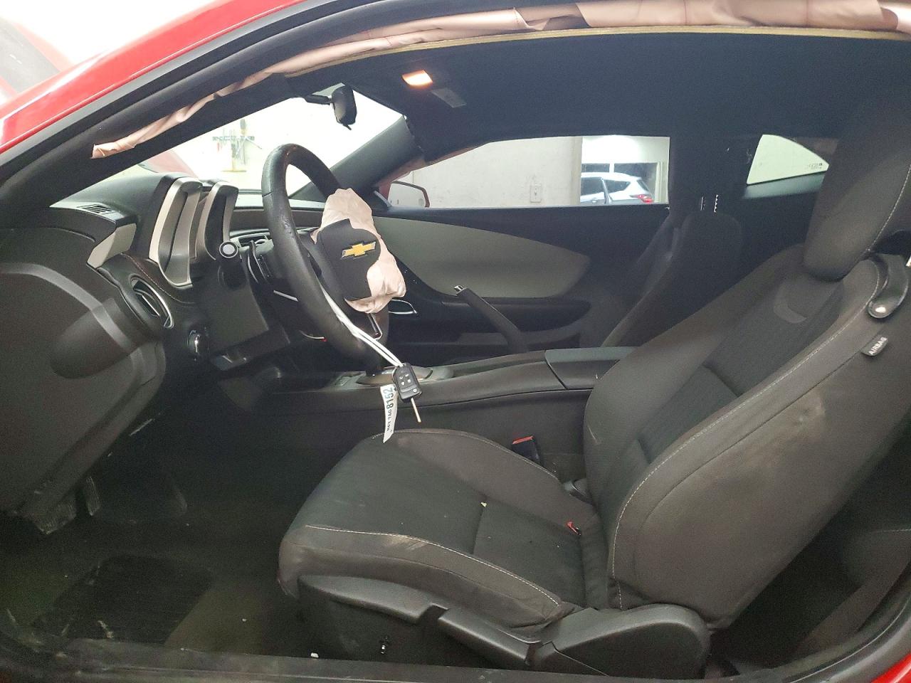 2012 Chevrolet Camaro Ls Red vin: 2G1FA1E36C9102390