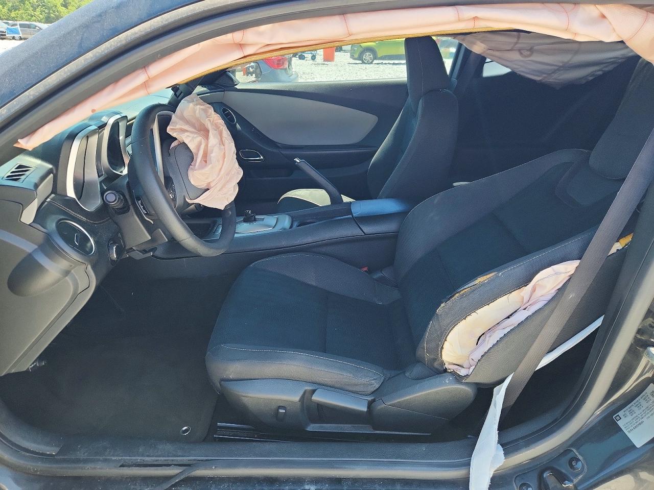 2012 Chevrolet Camaro Ls Black vin: 2G1FA1E36C9105094