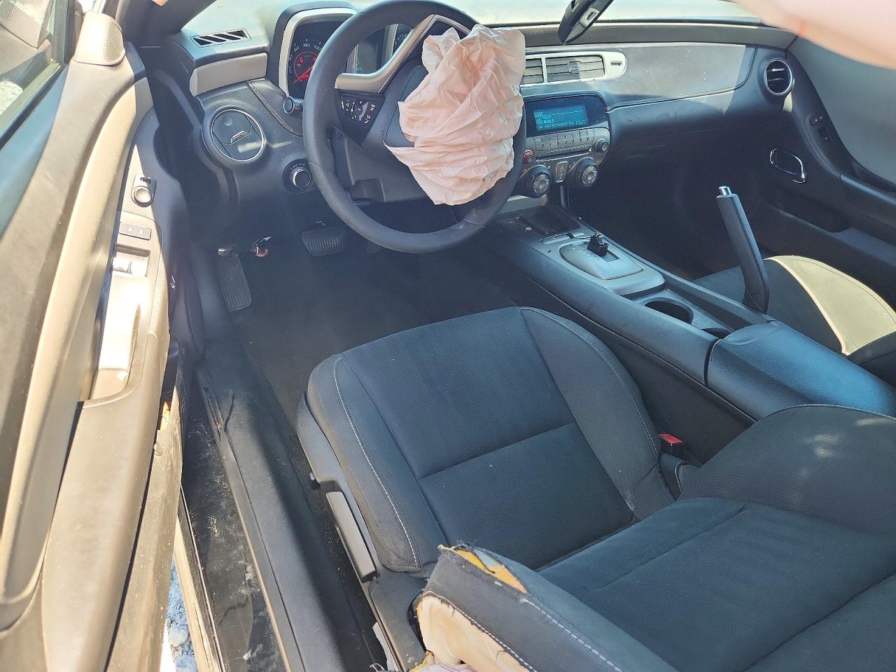 2012 Chevrolet Camaro Ls Black vin: 2G1FA1E36C9105094
