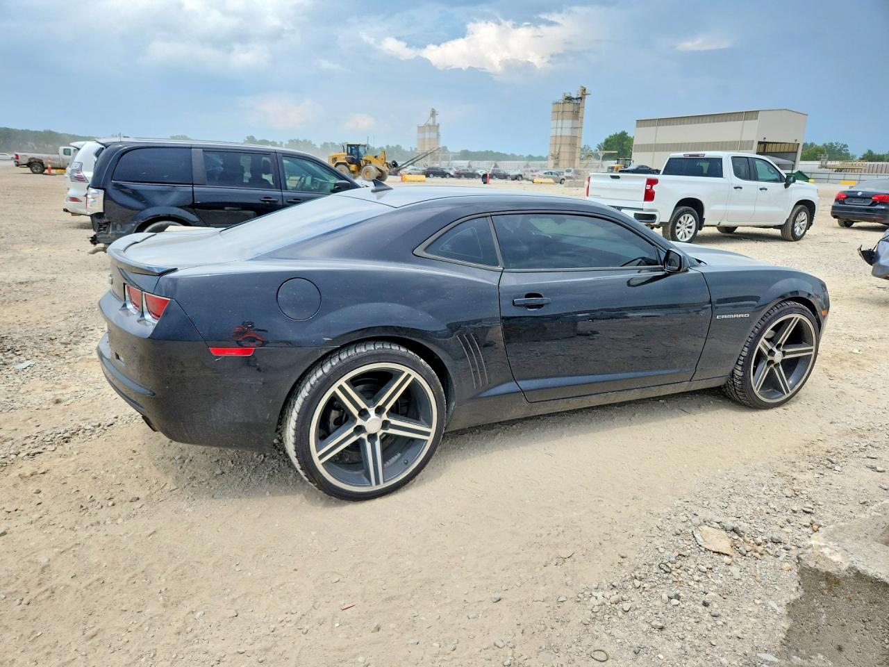 2012 Chevrolet Camaro Ls Black vin: 2G1FA1E36C9178756