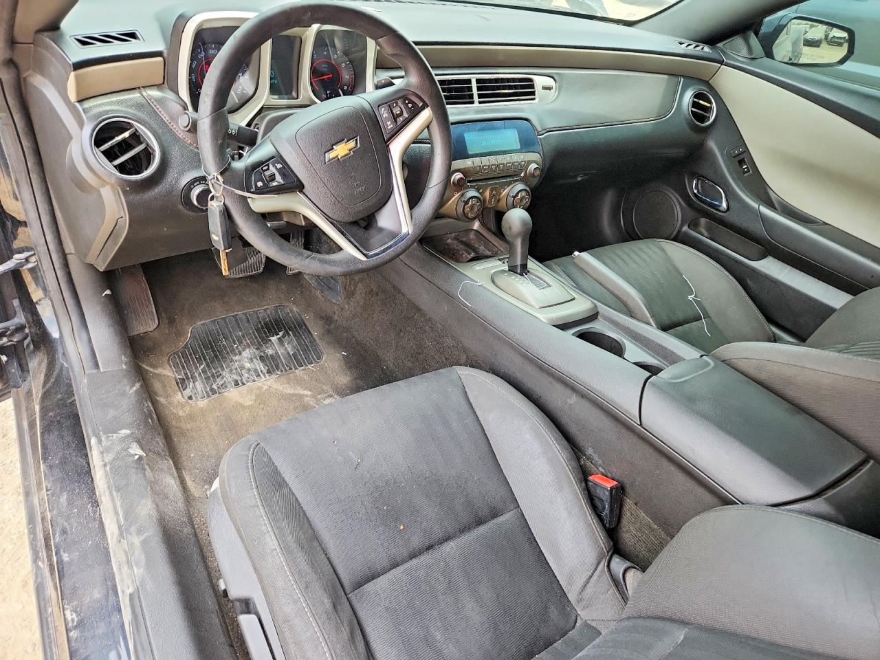 2012 Chevrolet Camaro Ls Black vin: 2G1FA1E36C9178756