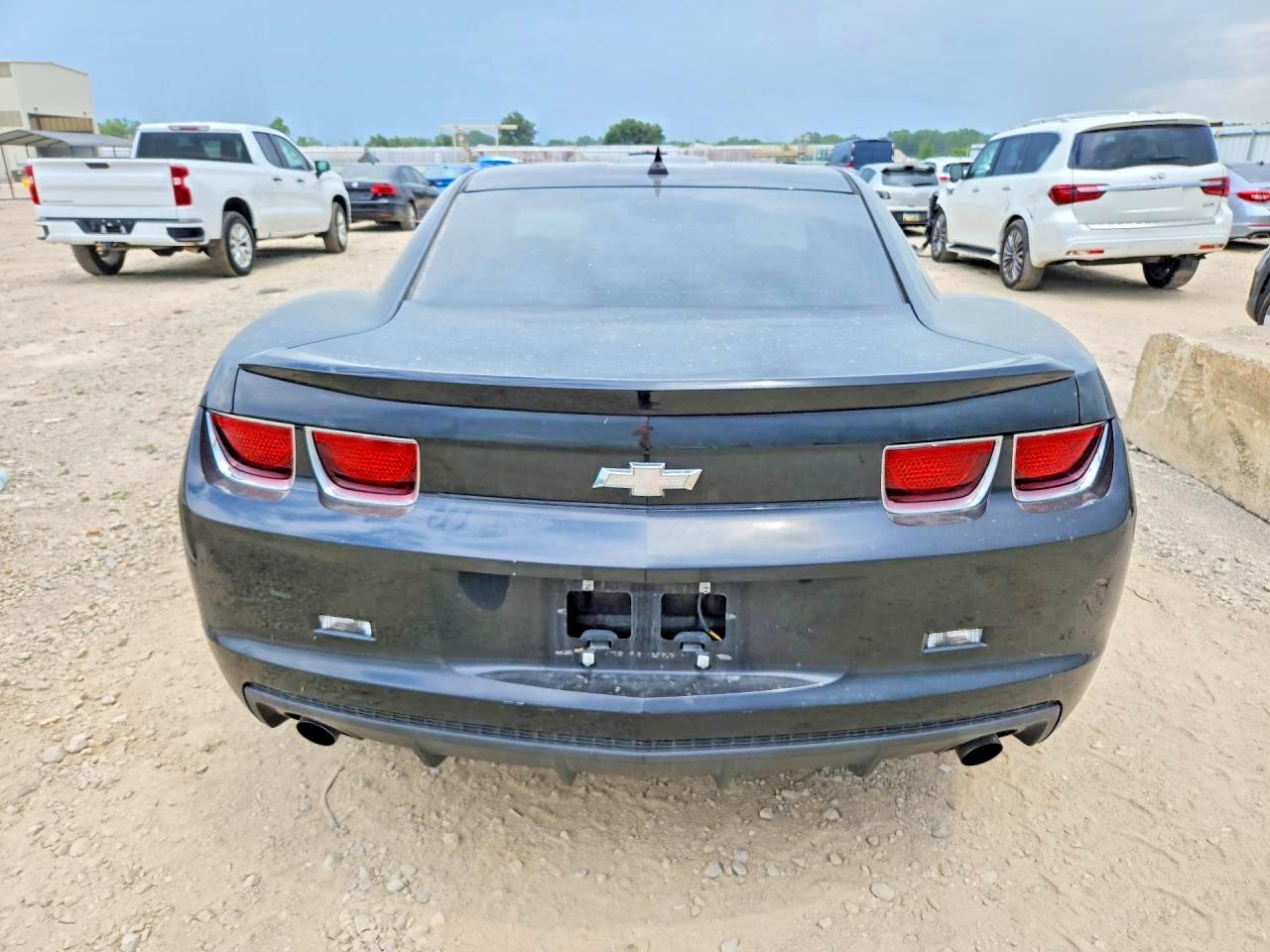 2012 Chevrolet Camaro Ls Black vin: 2G1FA1E36C9178756