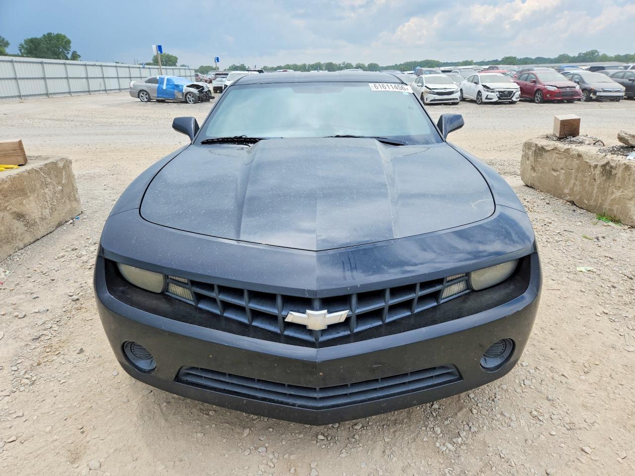 2012 Chevrolet Camaro Ls Black vin: 2G1FA1E36C9178756