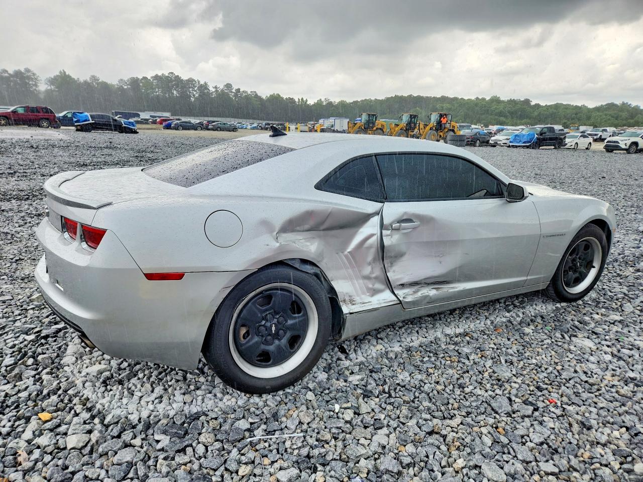 2013 Chevrolet Camaro Ls Серебряный vin: 2G1FA1E36D9160663