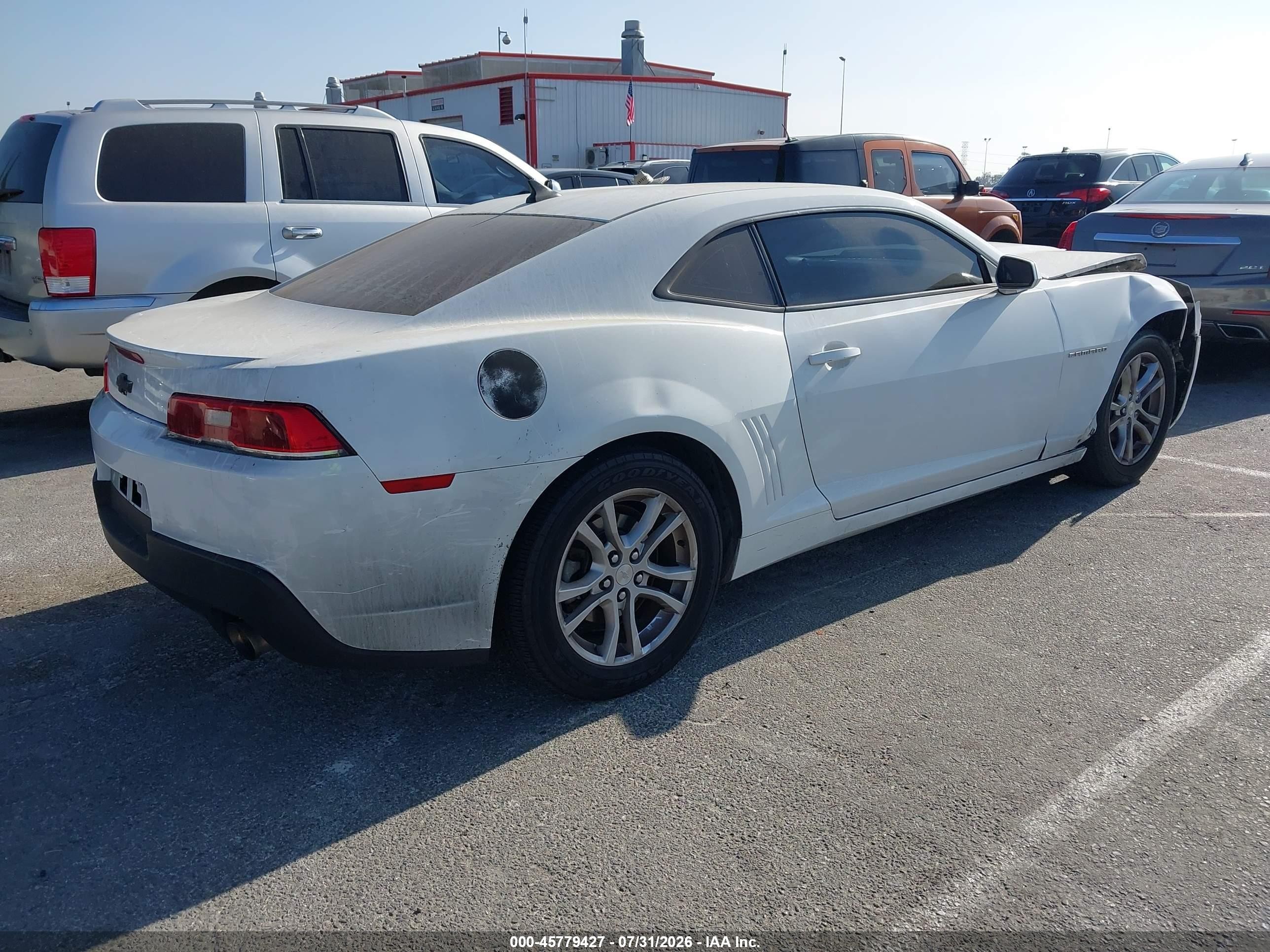 2014 Chevrolet Camaro 2ls White vin: 2G1FA1E36E9174161