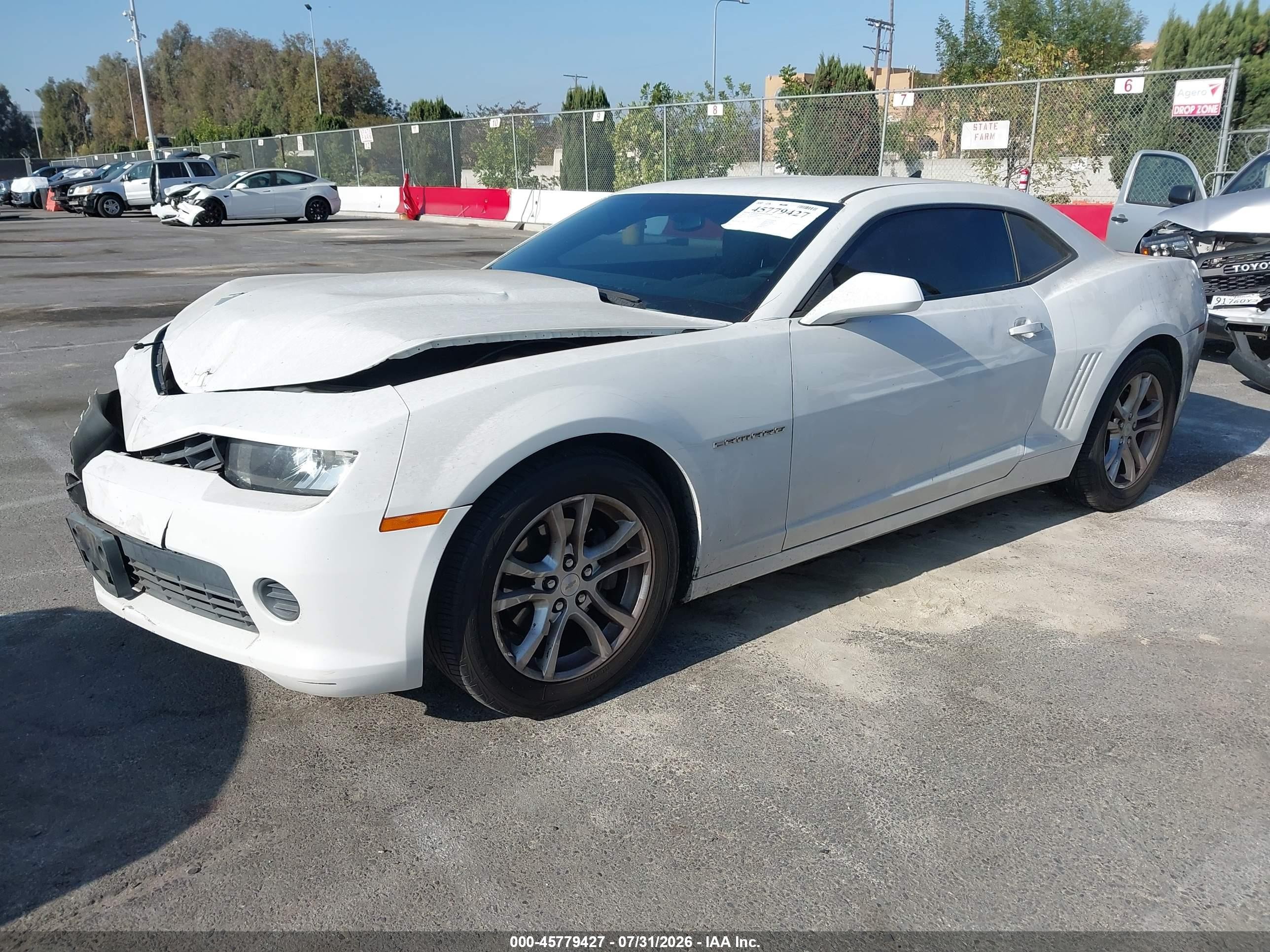 2014 Chevrolet Camaro 2ls White vin: 2G1FA1E36E9174161