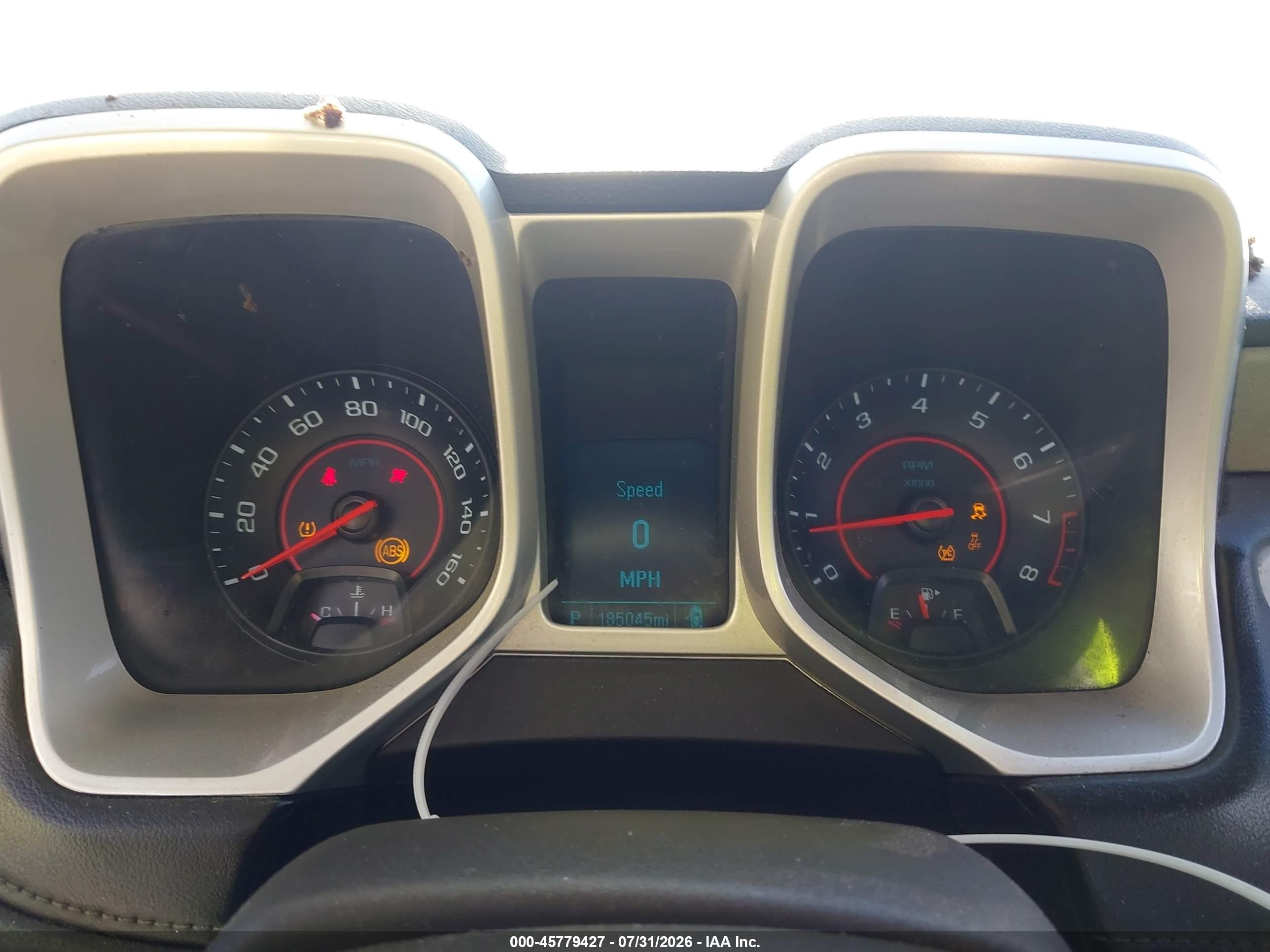 2014 Chevrolet Camaro 2ls White vin: 2G1FA1E36E9174161