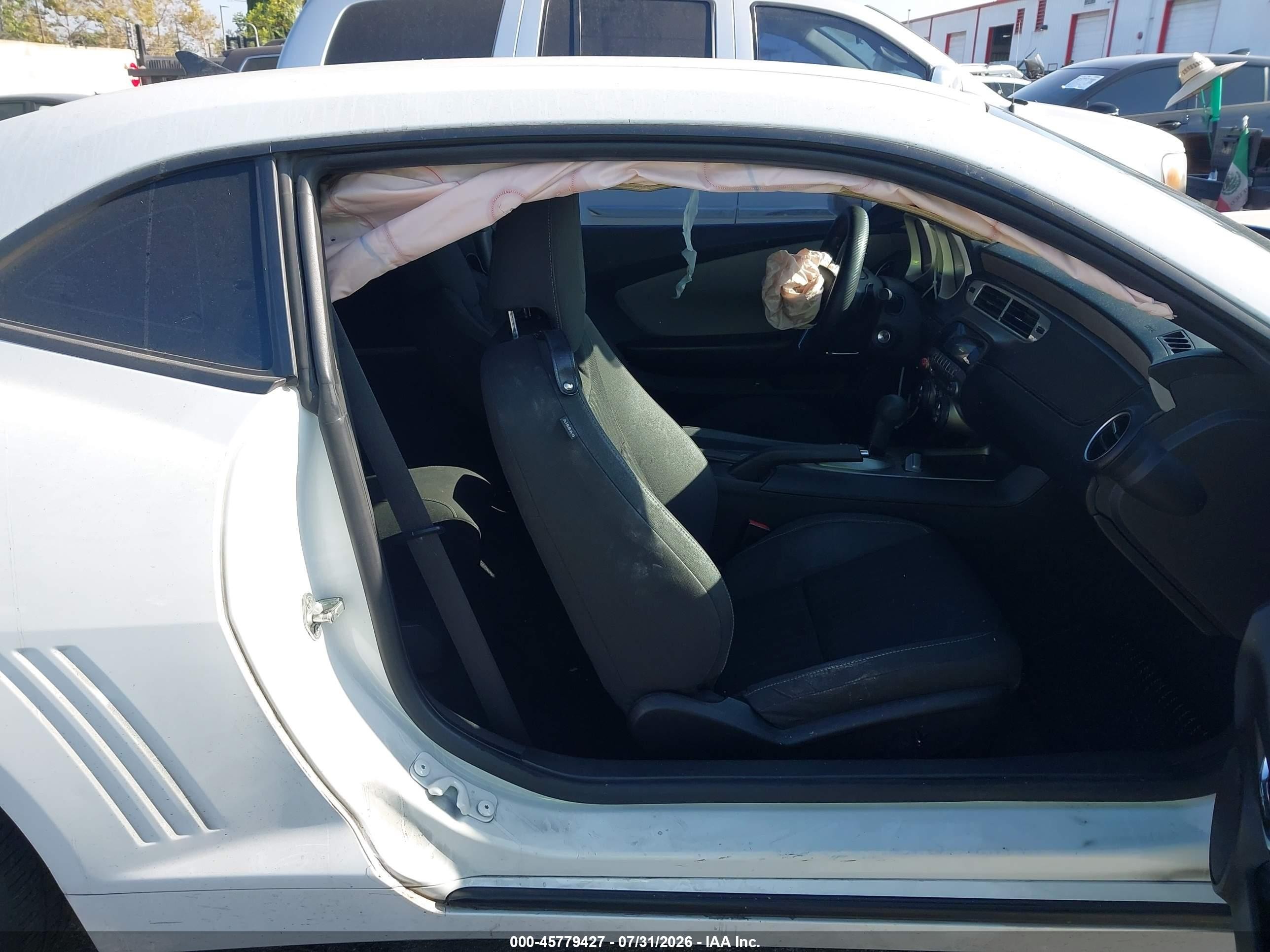 2014 Chevrolet Camaro 2ls White vin: 2G1FA1E36E9174161