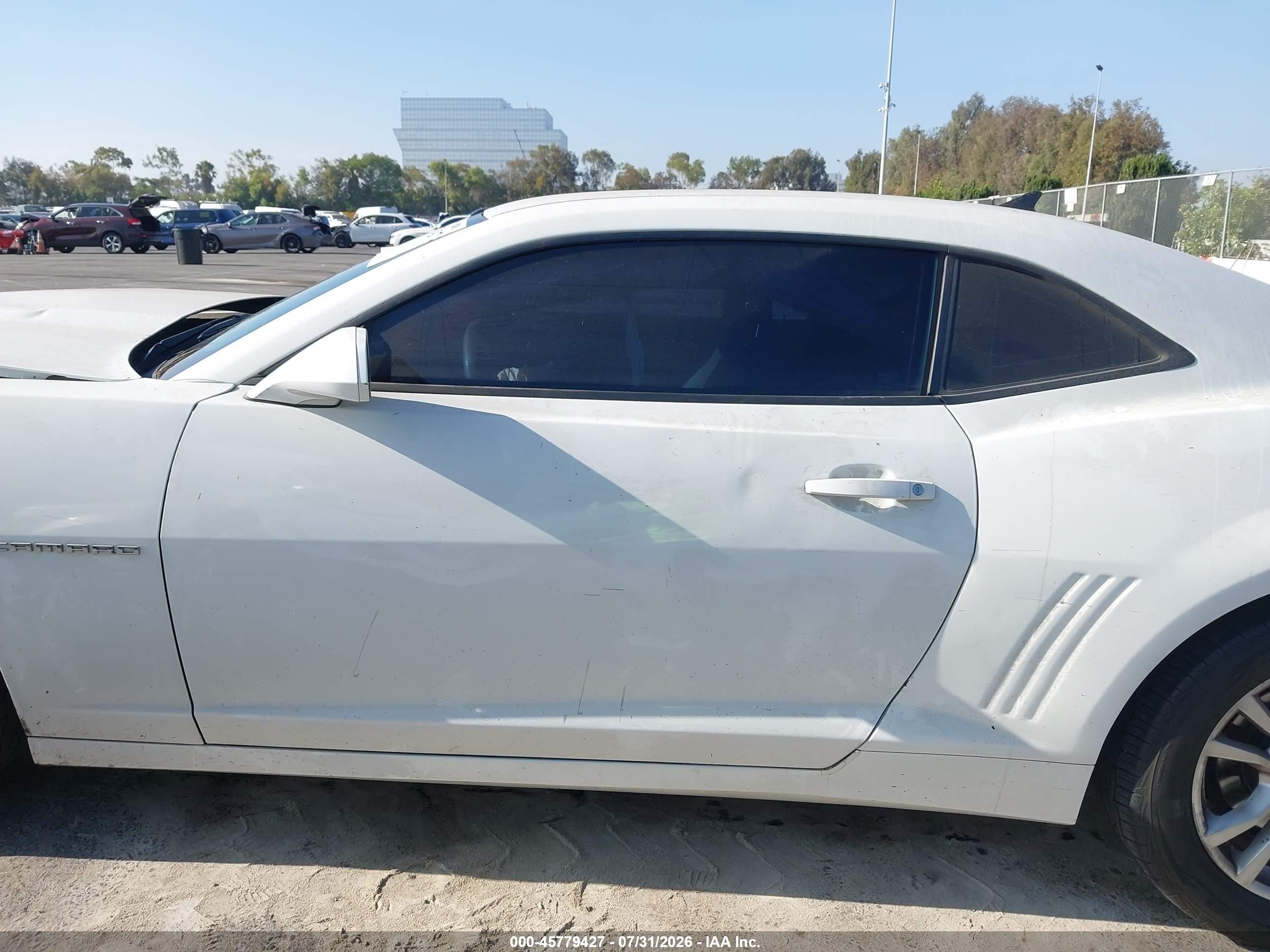 2014 Chevrolet Camaro 2ls White vin: 2G1FA1E36E9174161