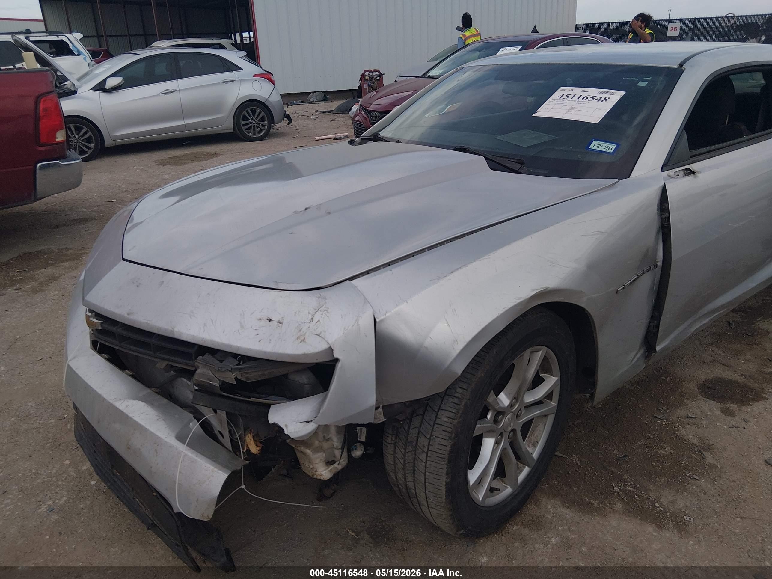 2014 Chevrolet Camaro 2ls Серебряный vin: 2G1FA1E36E9249960