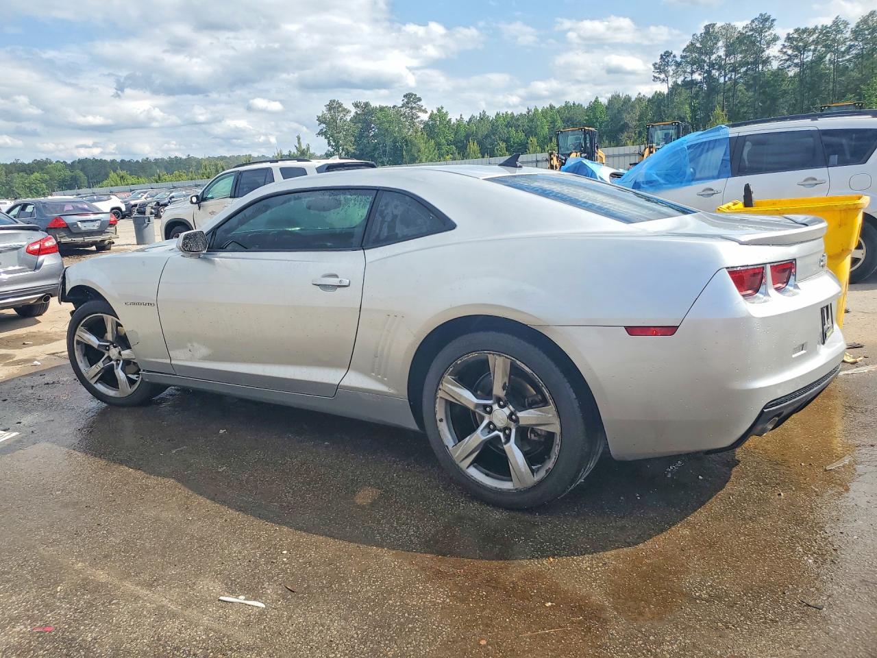 2012 Chevrolet Camaro Ls Silver vin: 2G1FA1E37C9158693