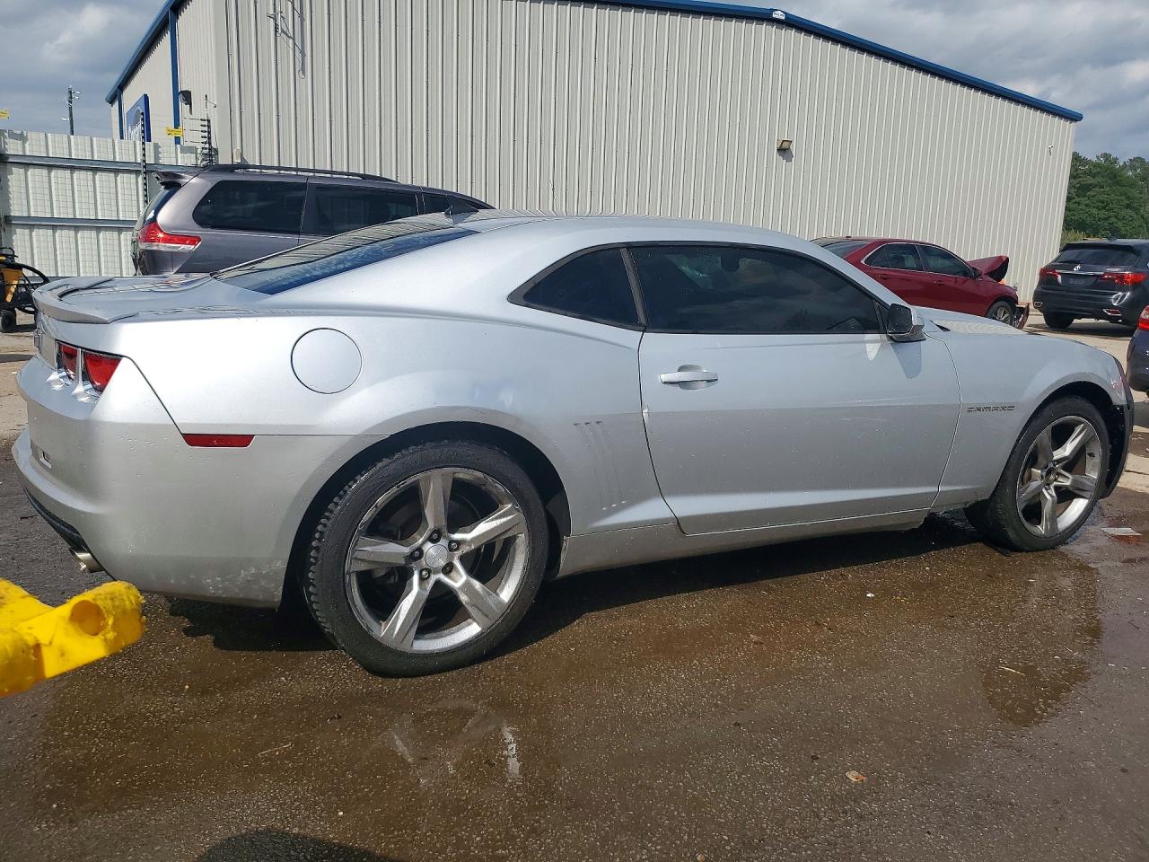 2012 Chevrolet Camaro Ls Silver vin: 2G1FA1E37C9158693