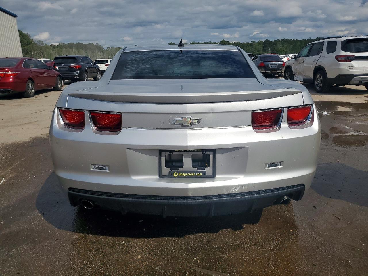 2012 Chevrolet Camaro Ls Silver vin: 2G1FA1E37C9158693