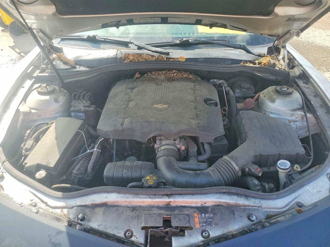 2012 Chevrolet Camaro Ls Silver vin: 2G1FA1E37C9158693