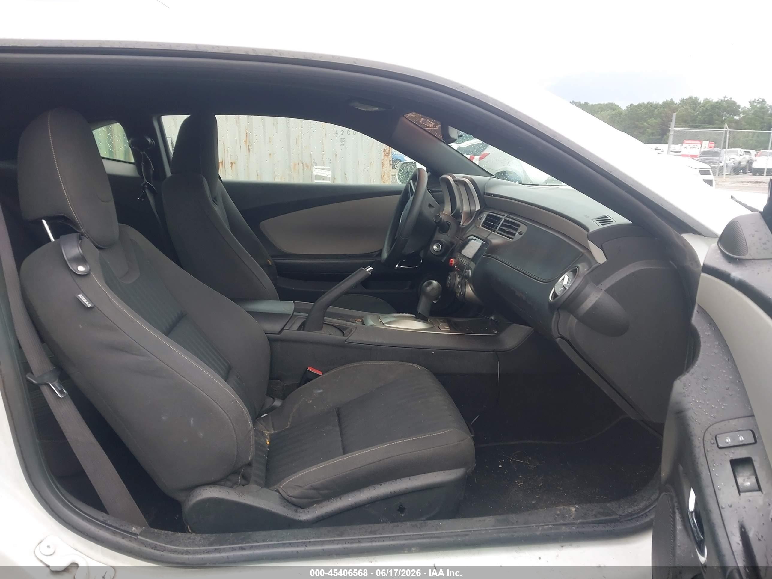 2012 Chevrolet Camaro 2ls White vin: 2G1FA1E37C9161612
