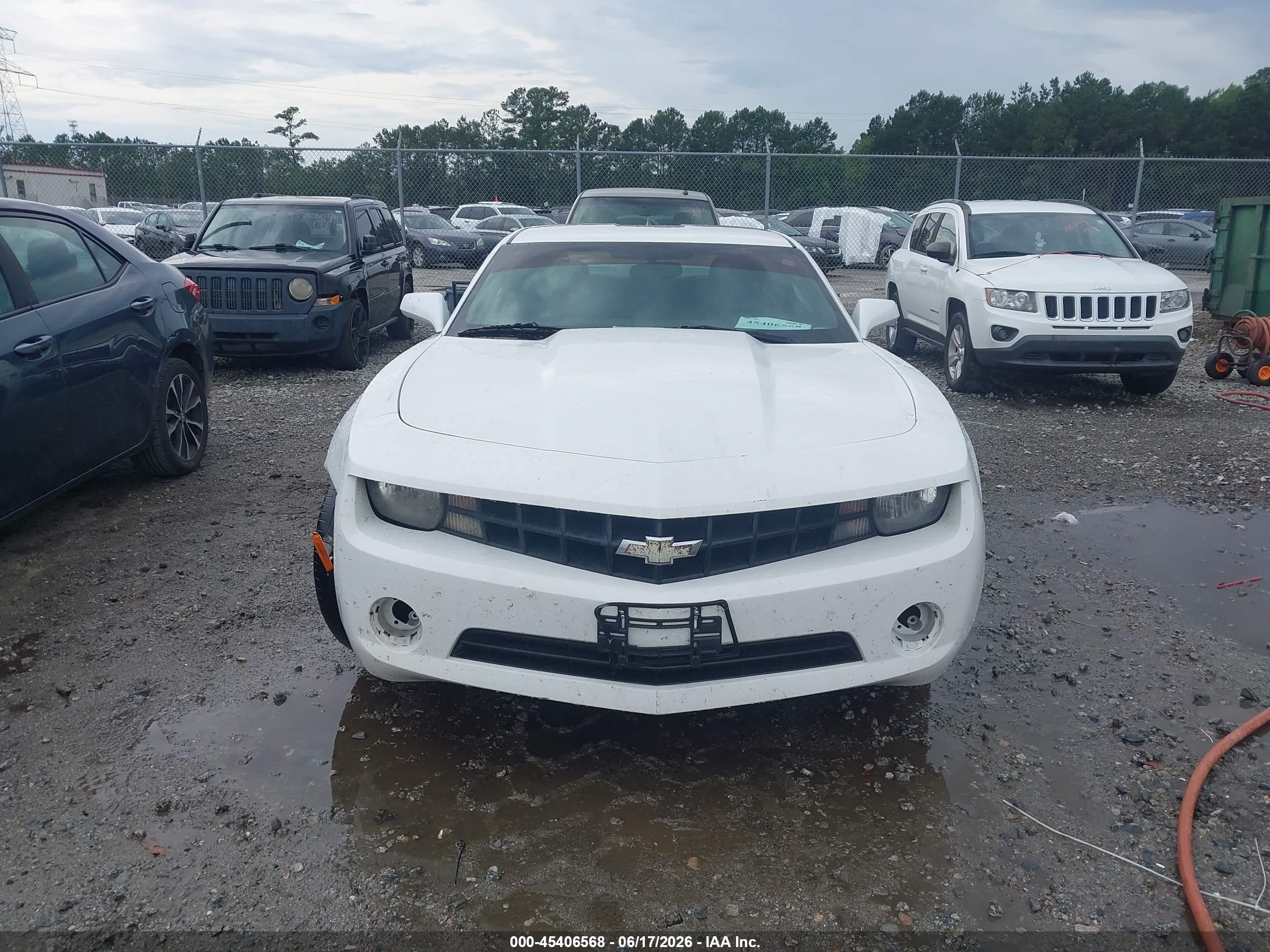 2012 Chevrolet Camaro 2ls White vin: 2G1FA1E37C9161612