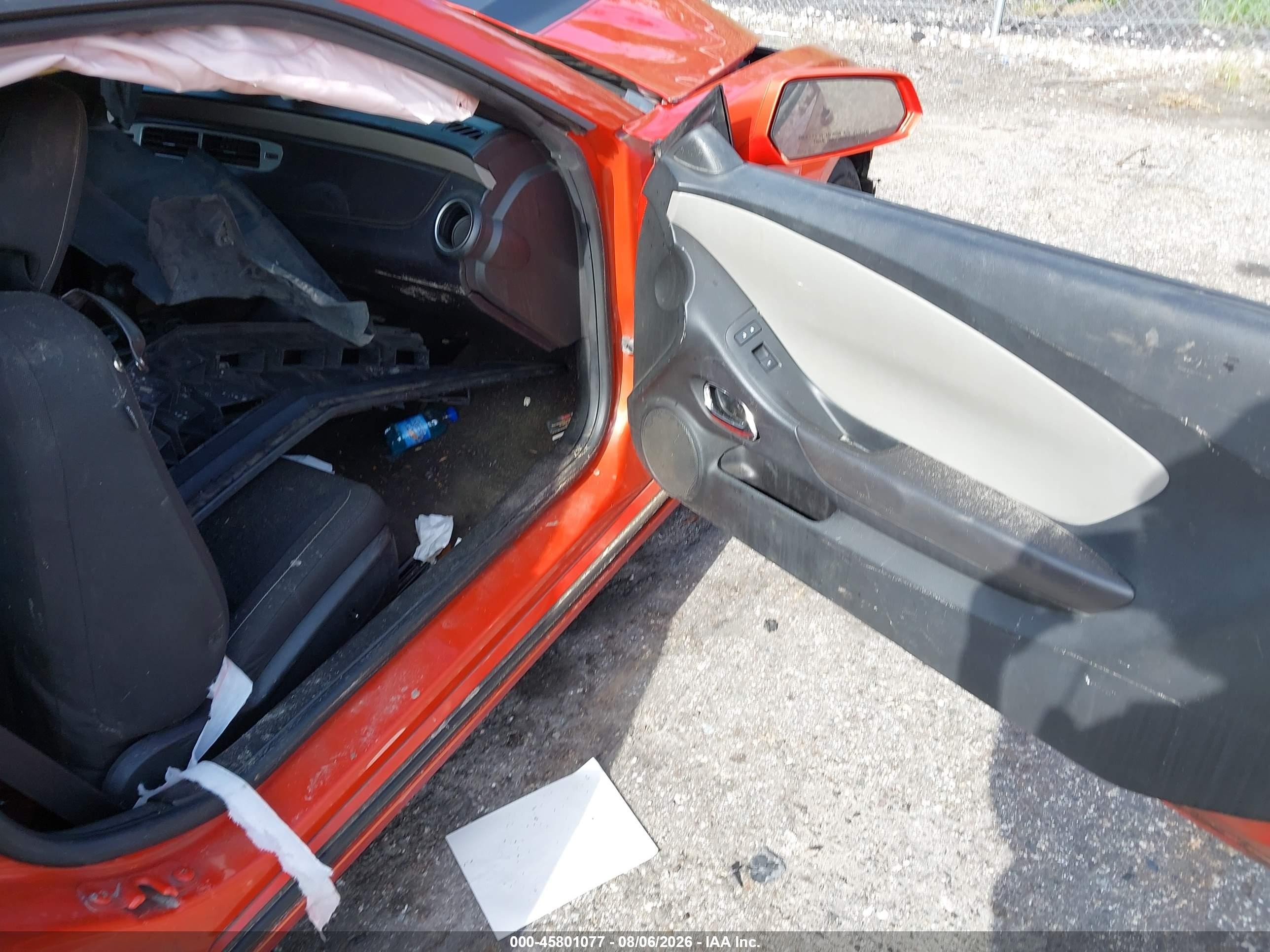 2012 Chevrolet Camaro 2ls Orange vin: 2G1FA1E37C9181150