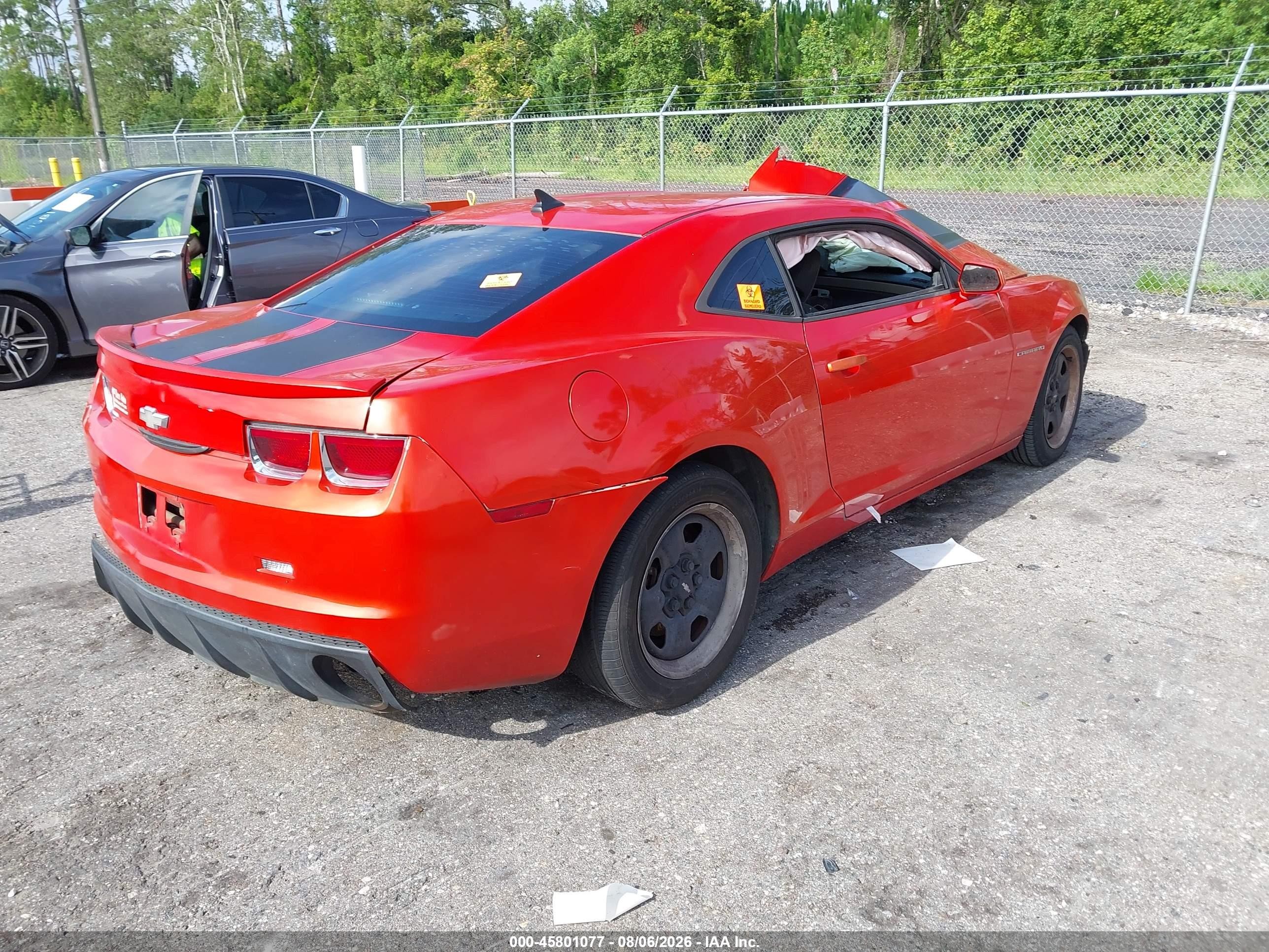 2012 Chevrolet Camaro 2ls Orange vin: 2G1FA1E37C9181150