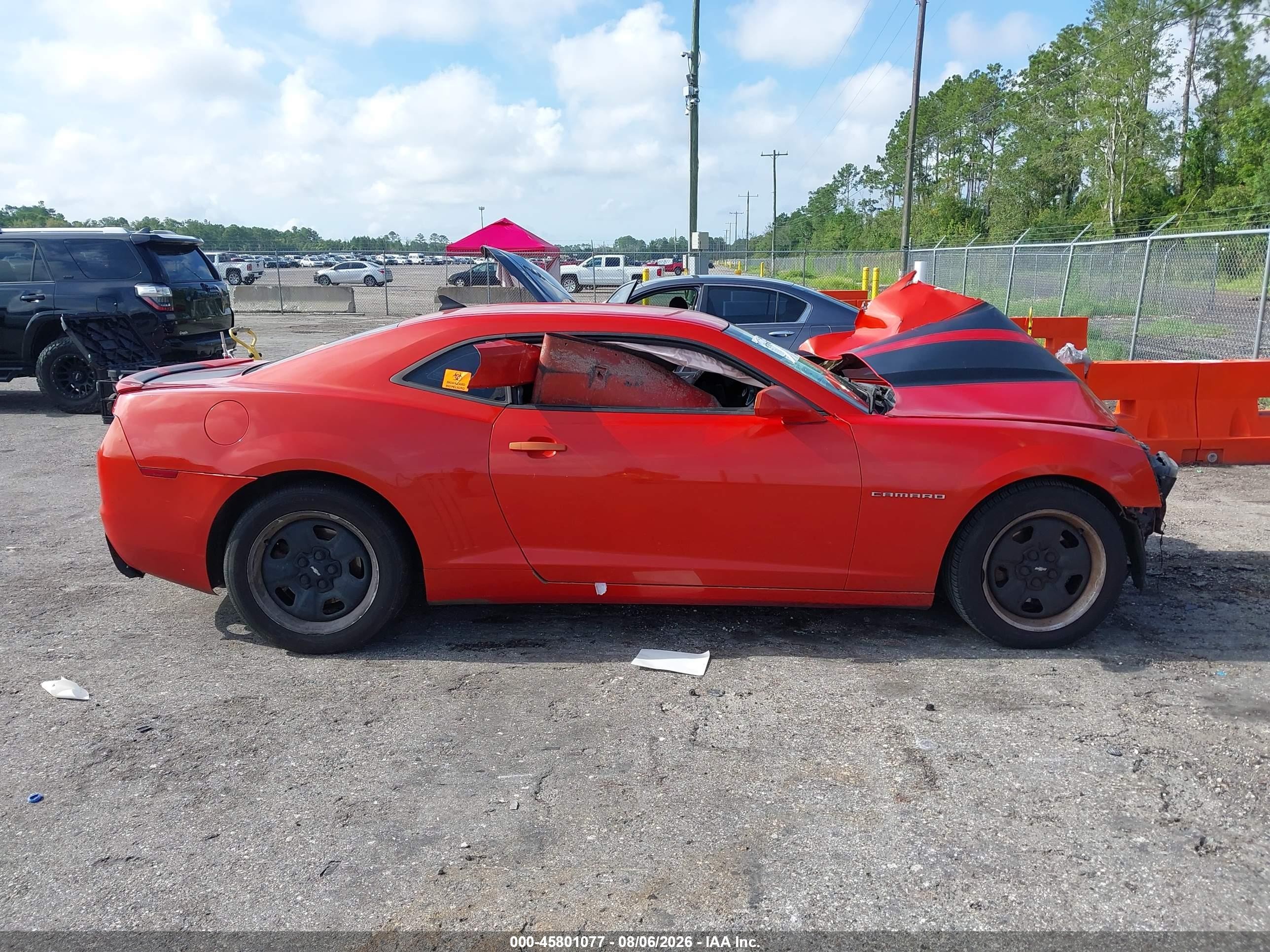 2012 Chevrolet Camaro 2ls Orange vin: 2G1FA1E37C9181150