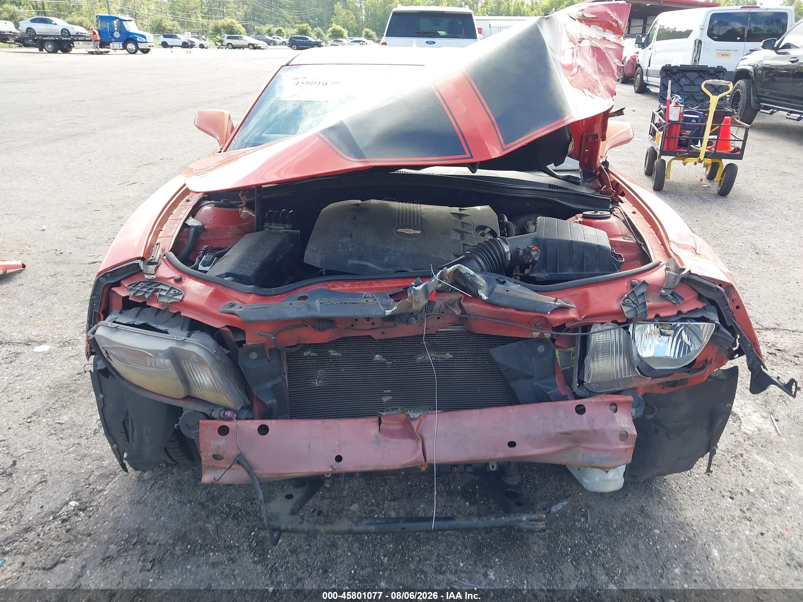 2012 Chevrolet Camaro 2ls Orange vin: 2G1FA1E37C9181150