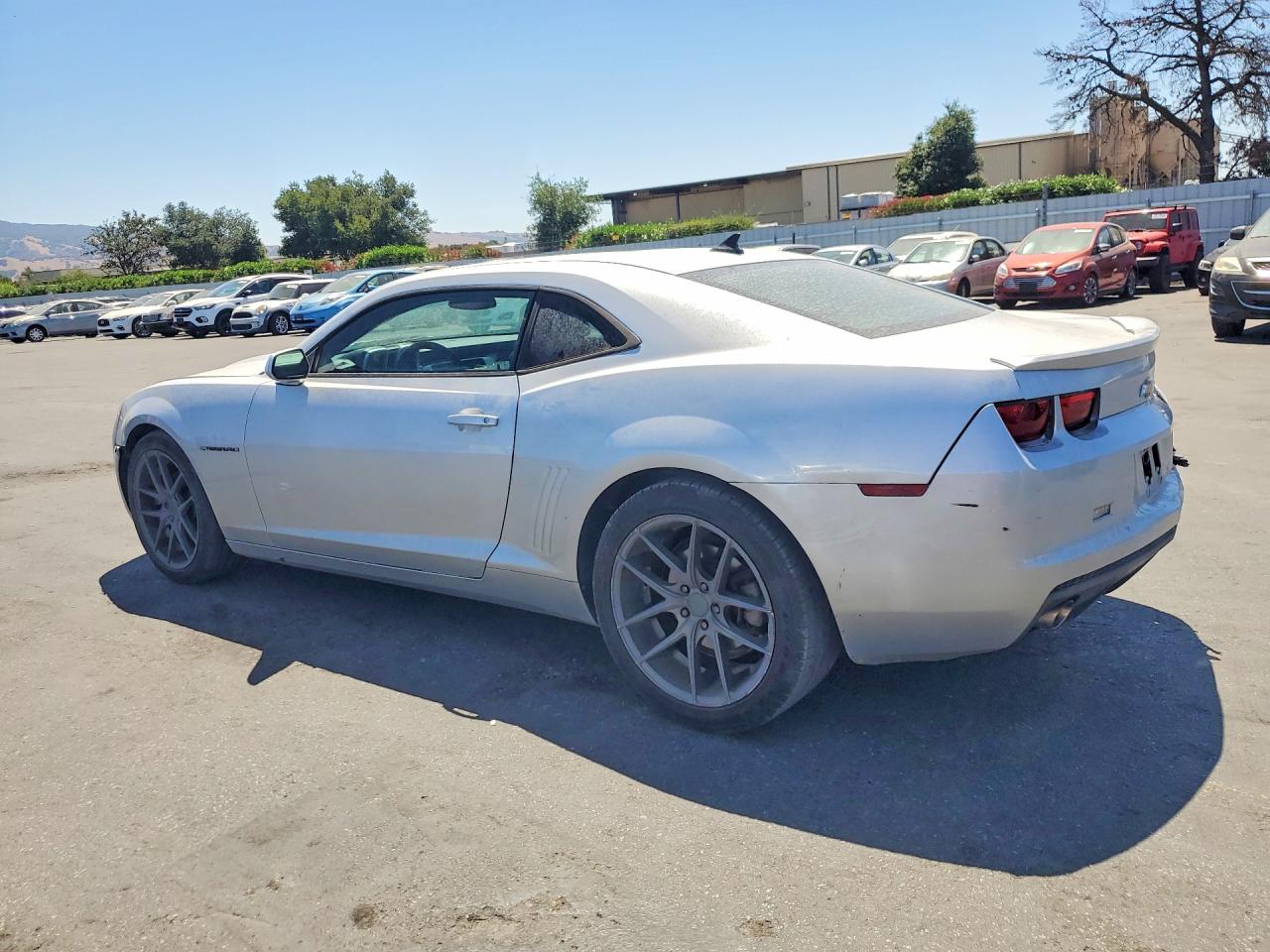 2013 Chevrolet Camaro Ls Silver vin: 2G1FA1E37D9123556