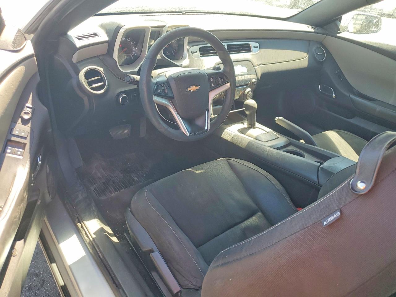 2013 Chevrolet Camaro Ls Silver vin: 2G1FA1E37D9123556