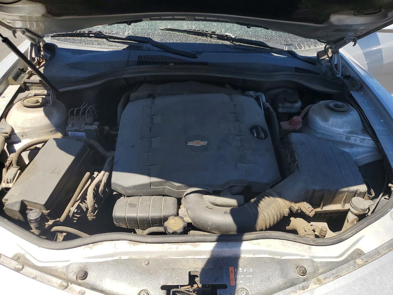 2013 Chevrolet Camaro Ls Silver vin: 2G1FA1E37D9123556