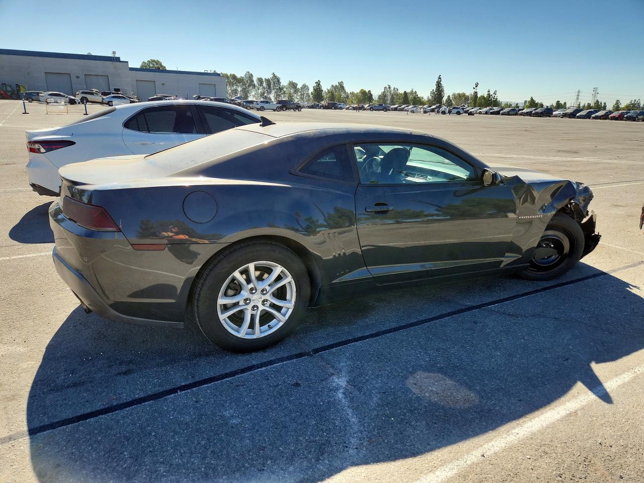 2014 Chevrolet Camaro Ls Black vin: 2G1FA1E37E9166697