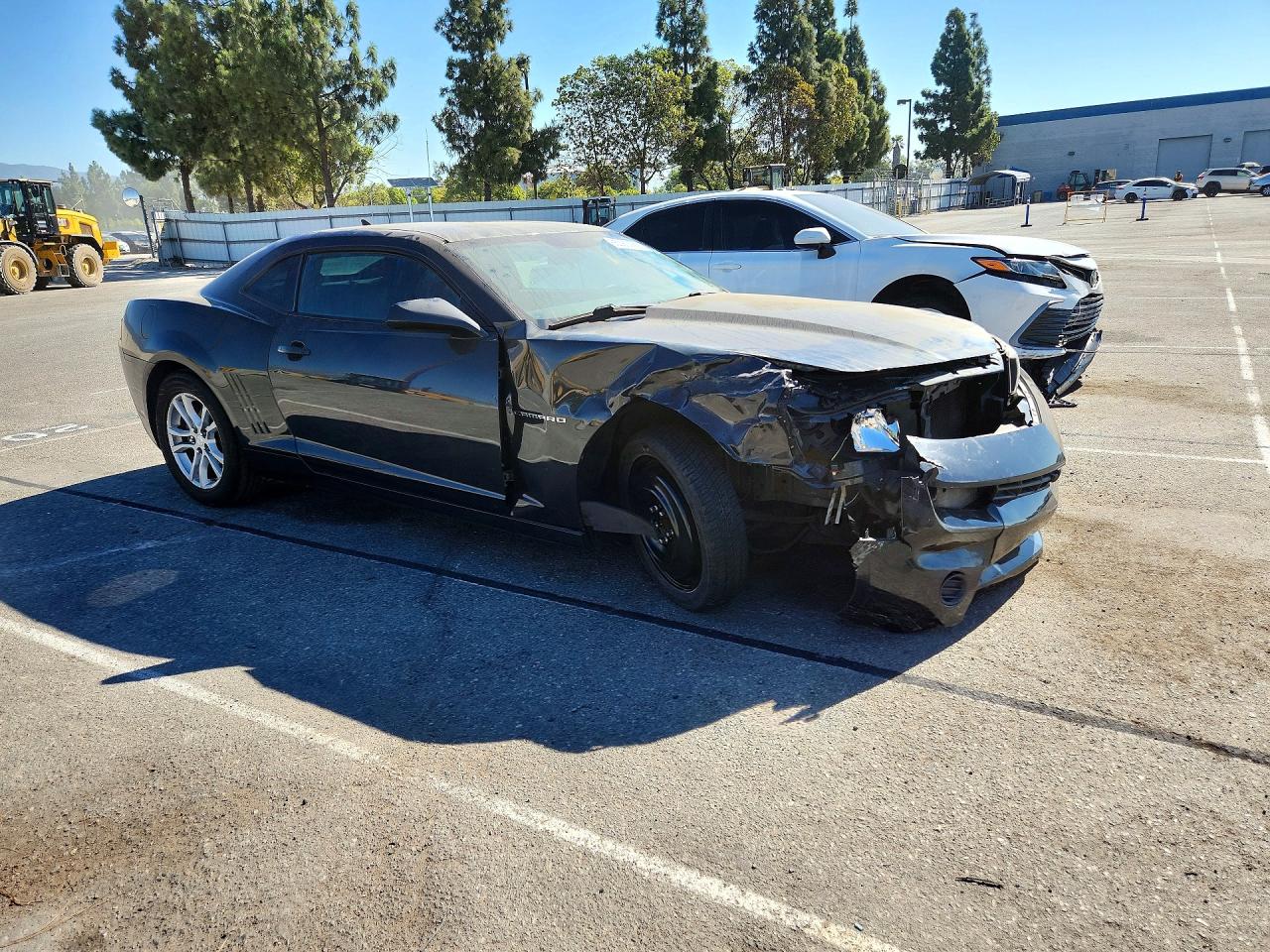 2014 Chevrolet Camaro Ls Black vin: 2G1FA1E37E9166697