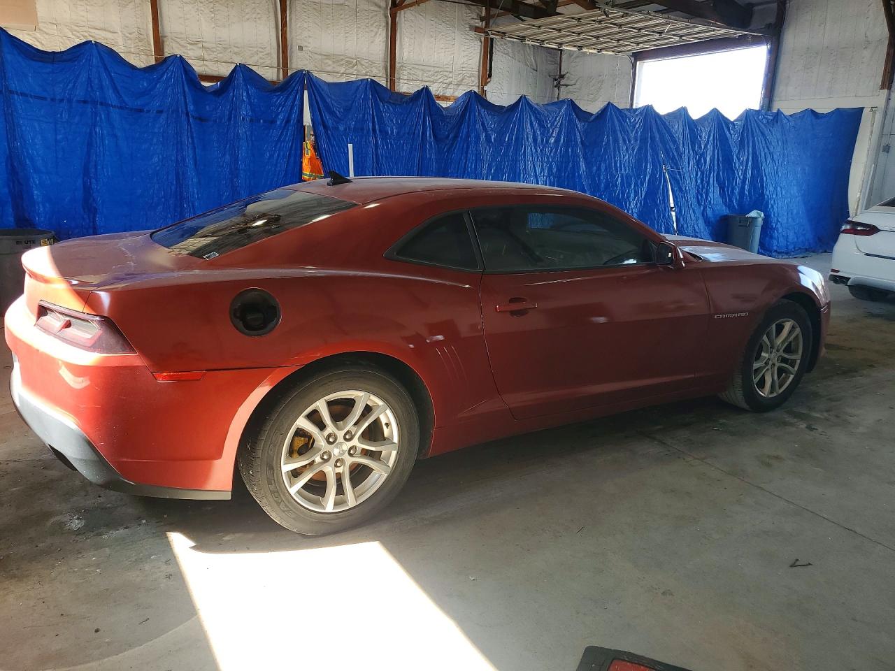 2014 Chevrolet Camaro Ls Красный vin: 2G1FA1E37E9303301