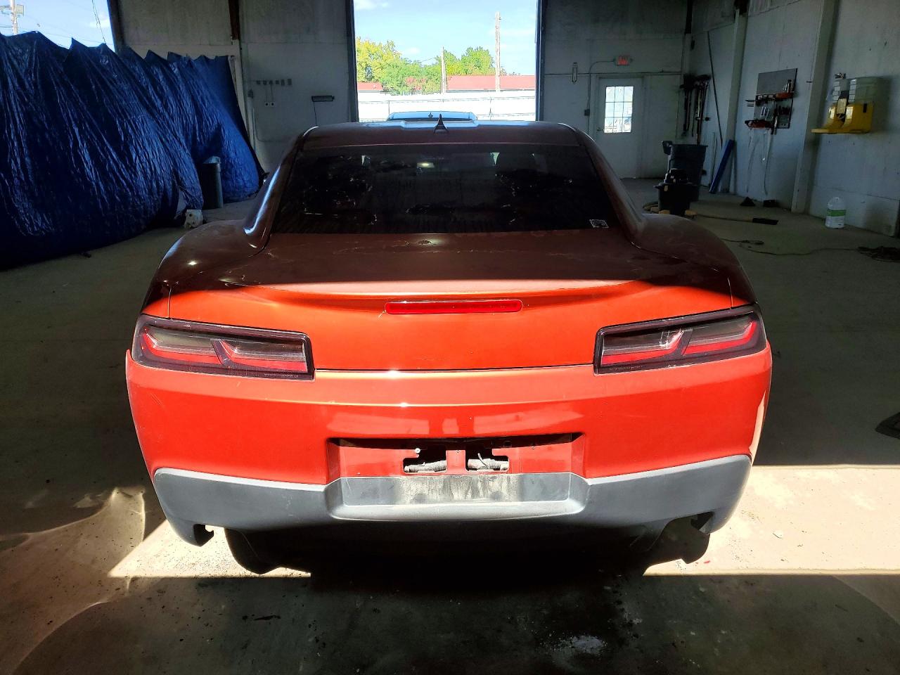 2014 Chevrolet Camaro Ls Красный vin: 2G1FA1E37E9303301