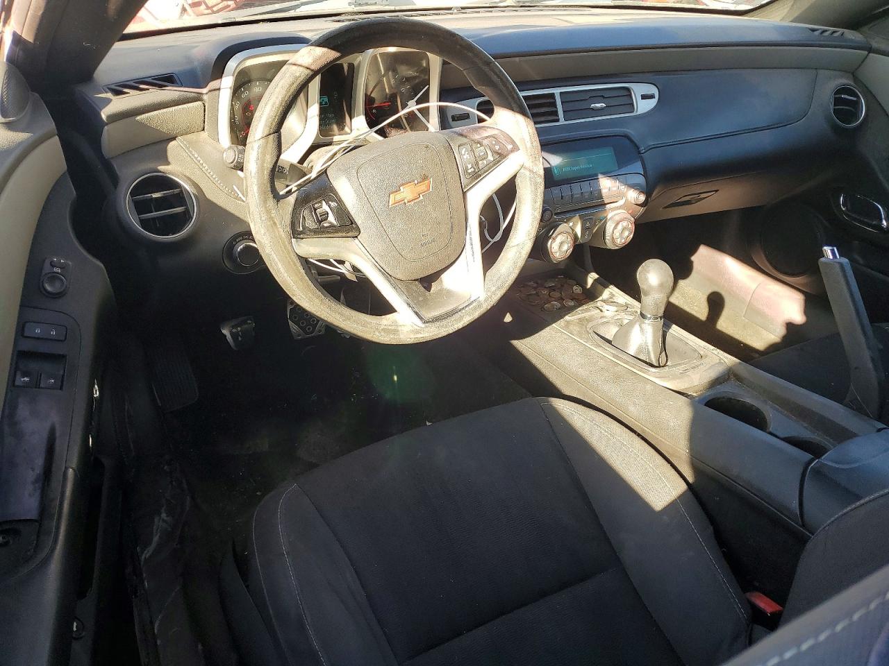 2015 Chevrolet Camaro Ls Black vin: 2G1FA1E37F9221196