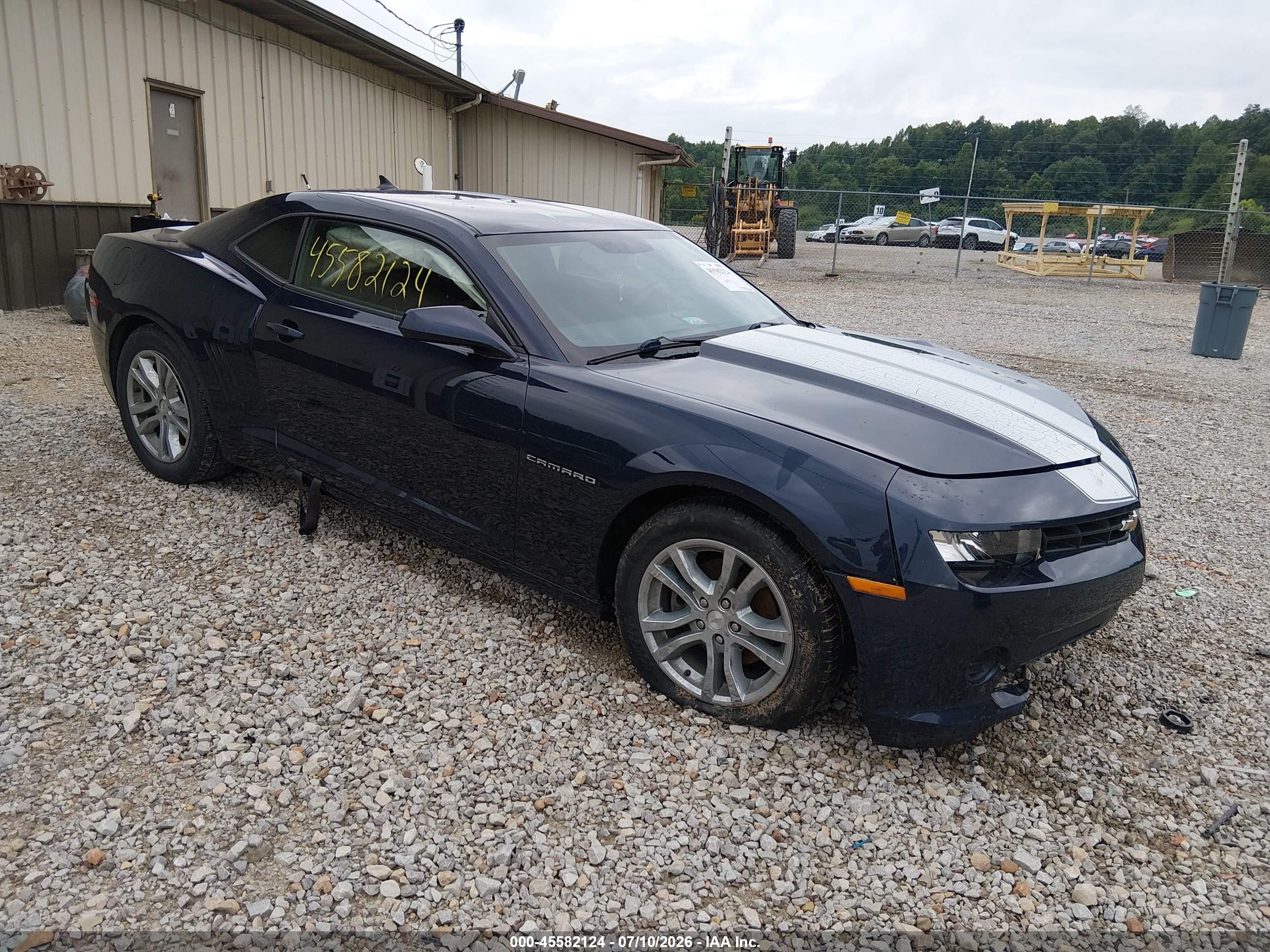 2015 Chevrolet Camaro 1ls Blue vin: 2G1FA1E37F9230304