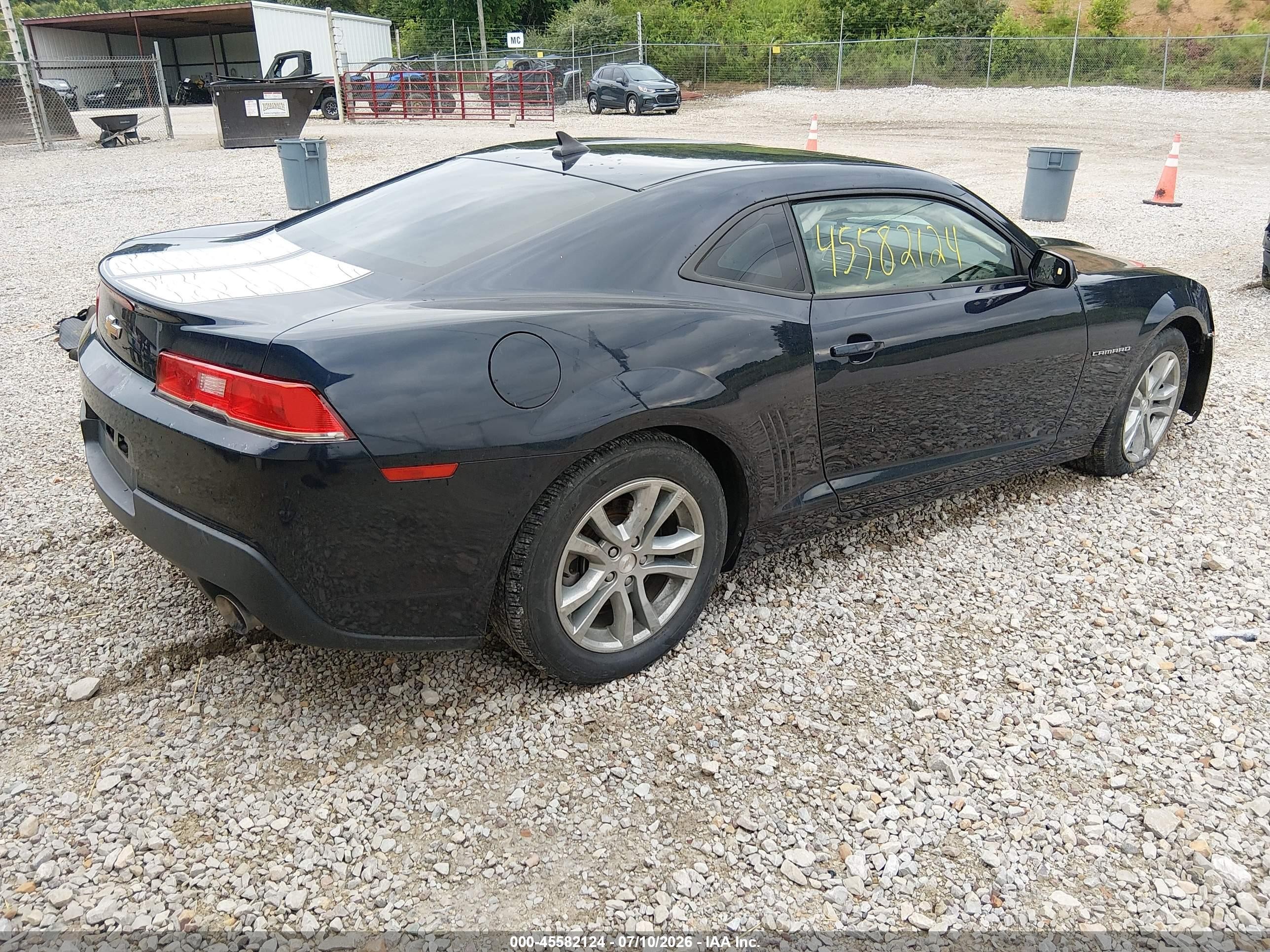 2015 Chevrolet Camaro 1ls Blue vin: 2G1FA1E37F9230304