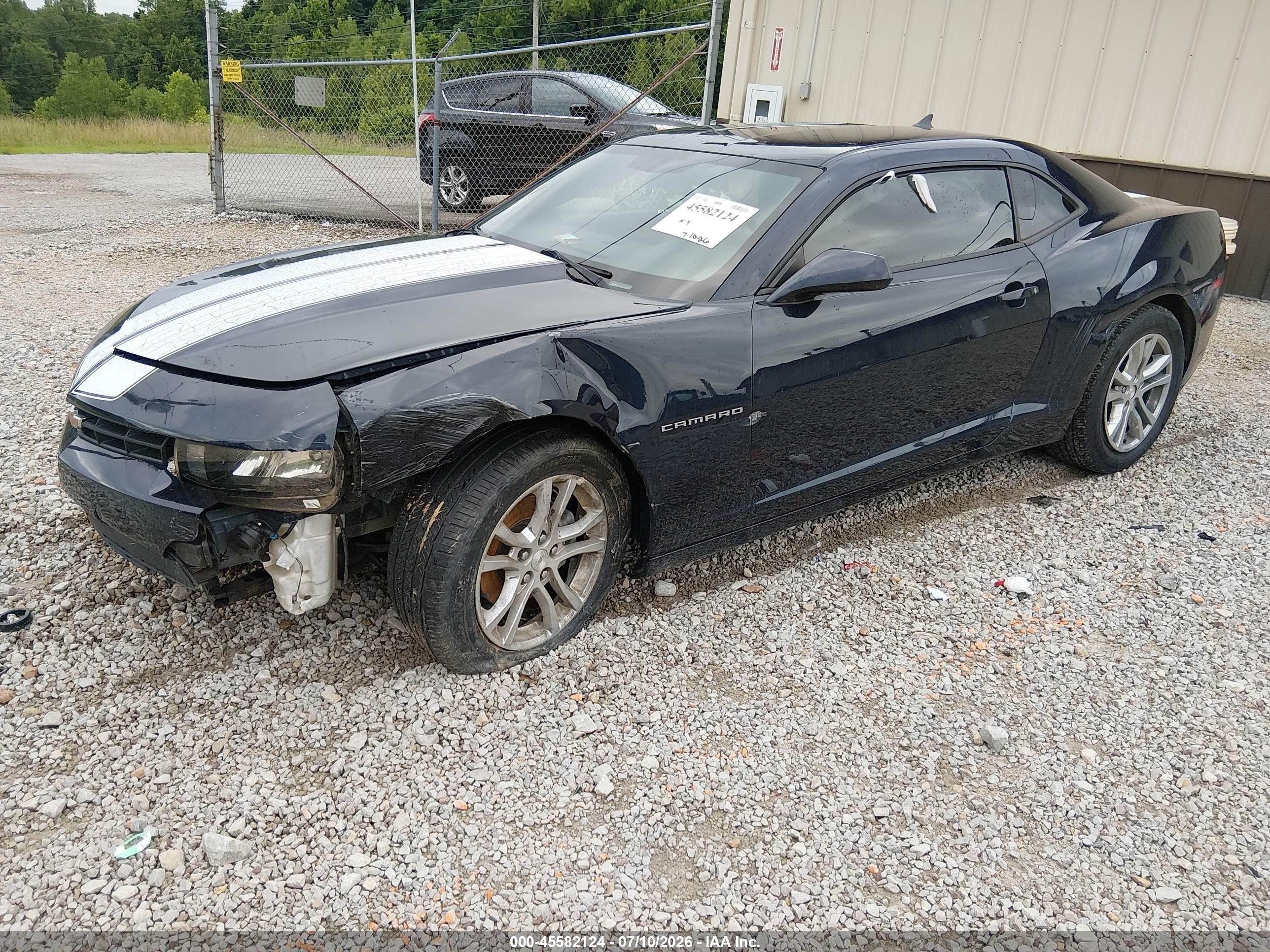 2015 Chevrolet Camaro 1ls Blue vin: 2G1FA1E37F9230304