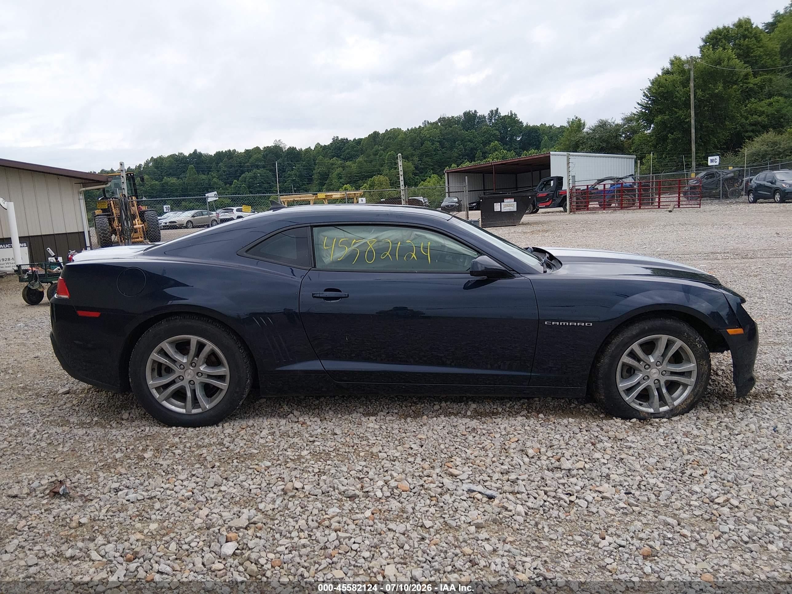 2015 Chevrolet Camaro 1ls Blue vin: 2G1FA1E37F9230304
