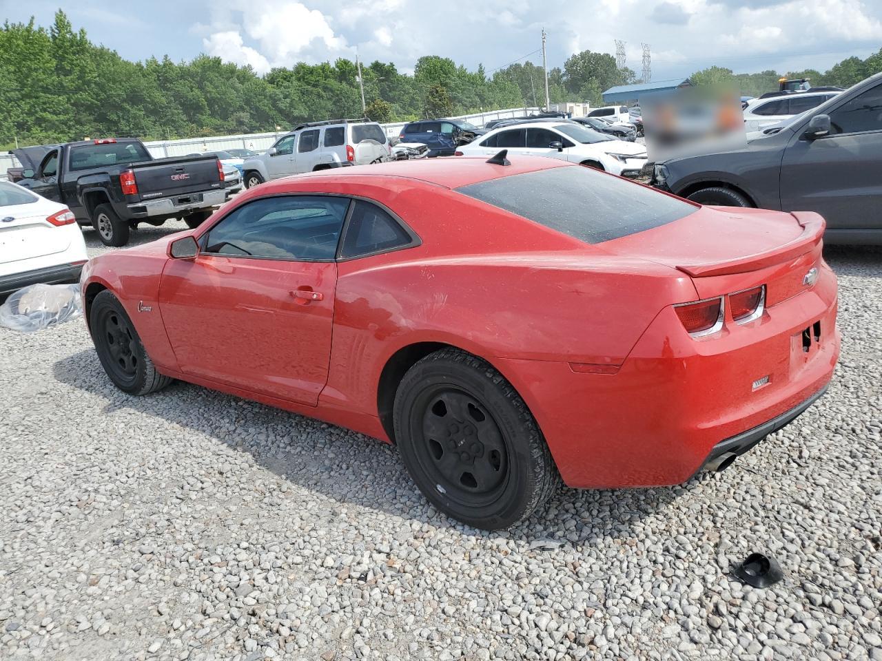 2012 Chevrolet Camaro Ls Red vin: 2G1FA1E38C9121569