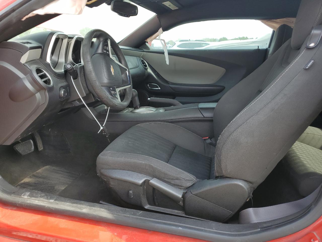 2012 Chevrolet Camaro Ls Red vin: 2G1FA1E38C9121569