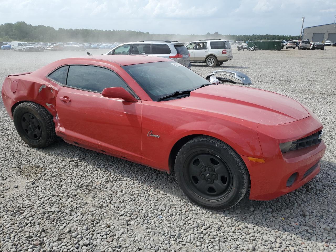 2012 Chevrolet Camaro Ls Red vin: 2G1FA1E38C9121569