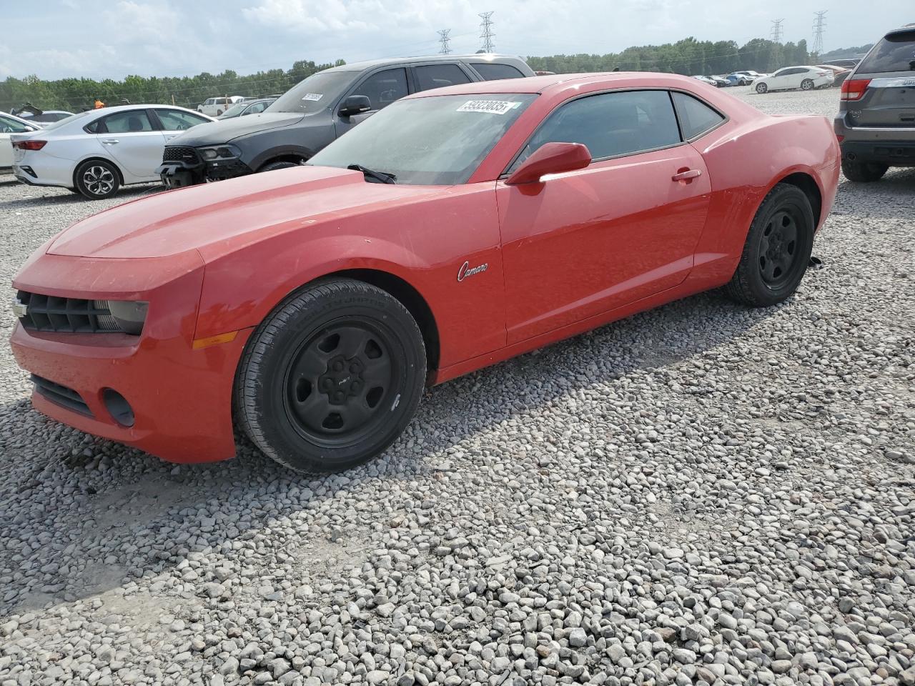 2012 Chevrolet Camaro Ls Red vin: 2G1FA1E38C9121569