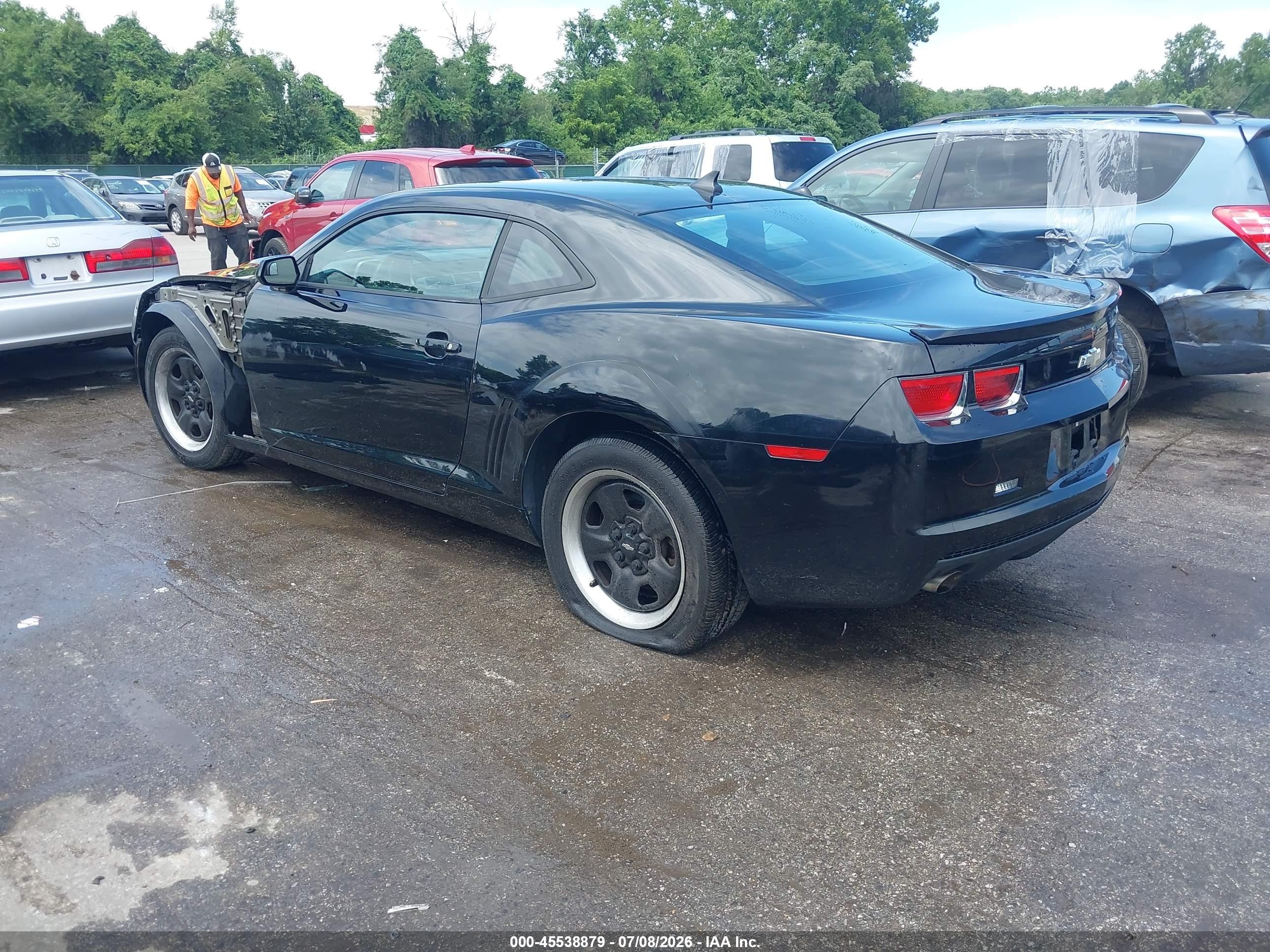 2012 Chevrolet Camaro 2ls Black vin: 2G1FA1E38C9121961