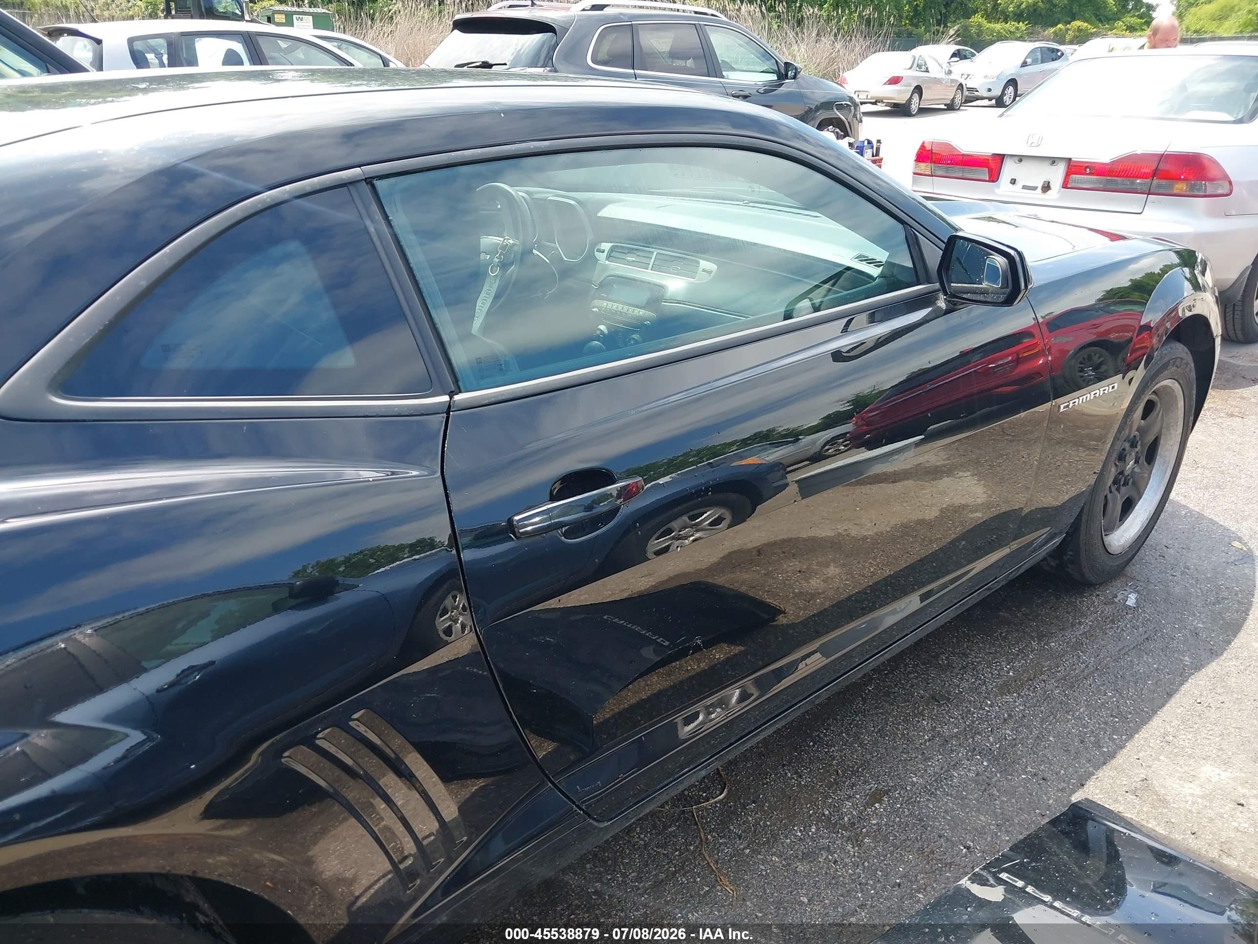 2012 Chevrolet Camaro 2ls Black vin: 2G1FA1E38C9121961