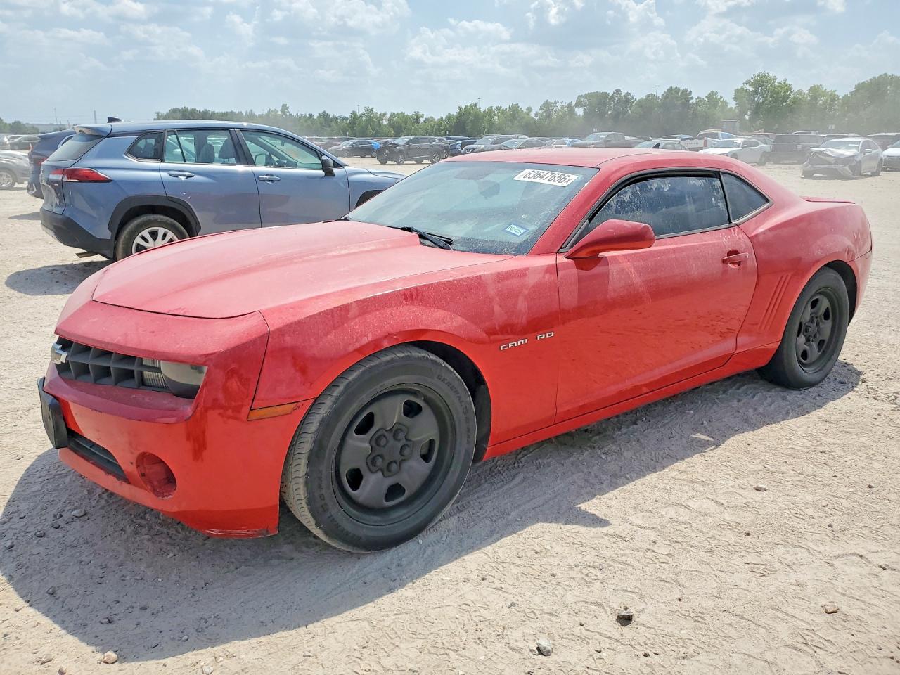 2012 Chevrolet Camaro Ls Red vin: 2G1FA1E38C9143524