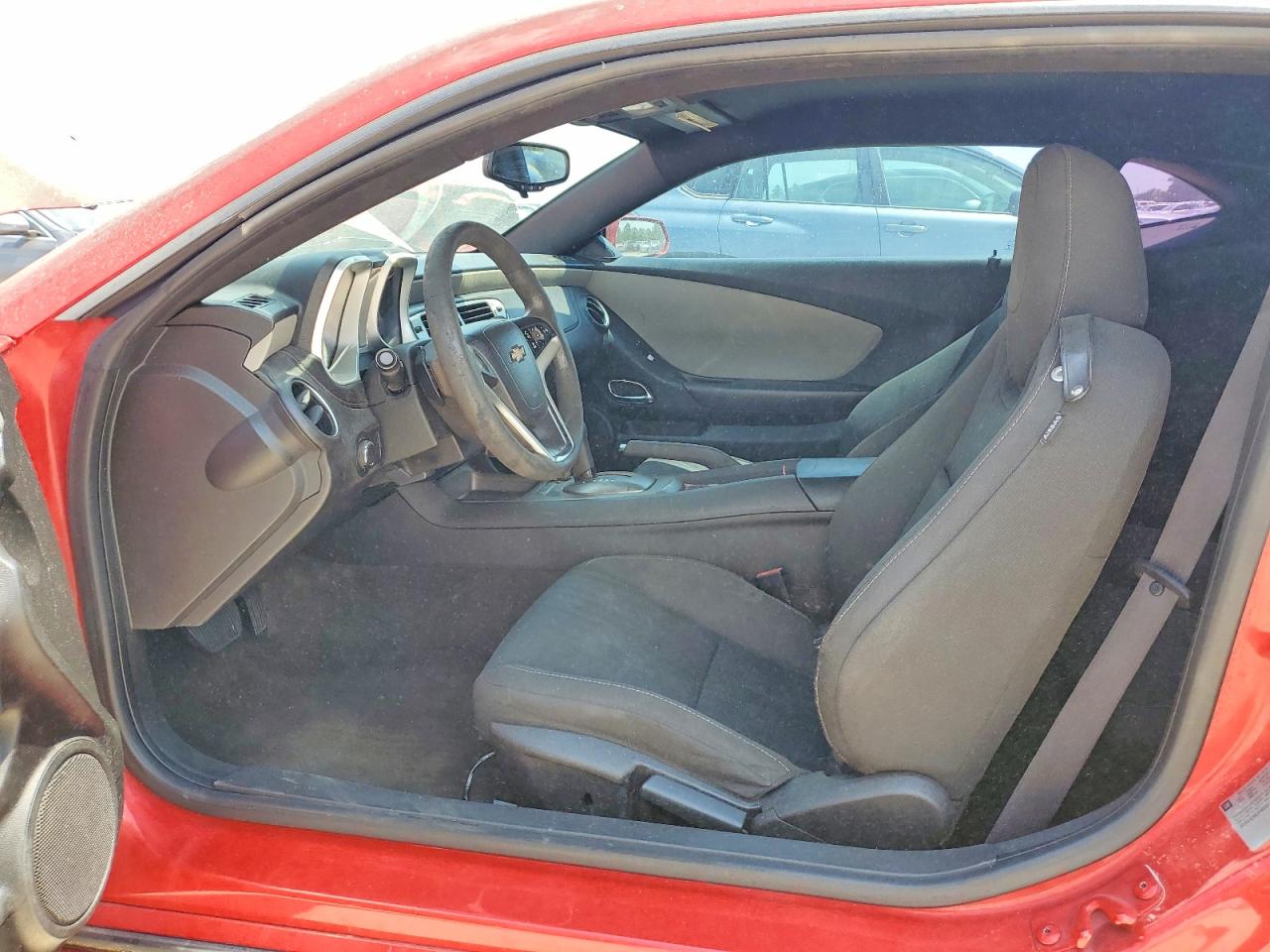 2012 Chevrolet Camaro Ls Red vin: 2G1FA1E38C9143524