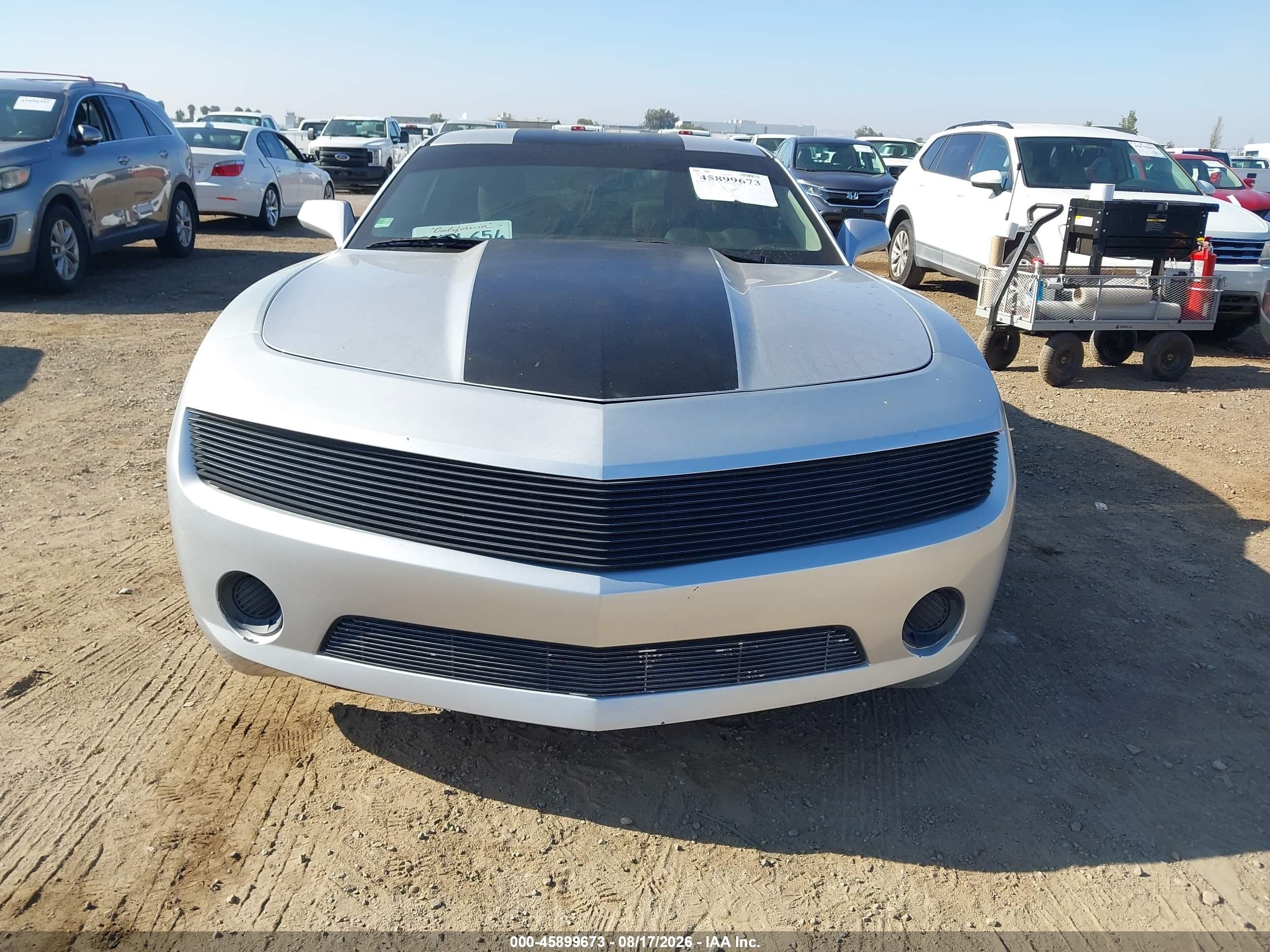 2012 Chevrolet Camaro 2ls Серебряный vin: 2G1FA1E38C9188639