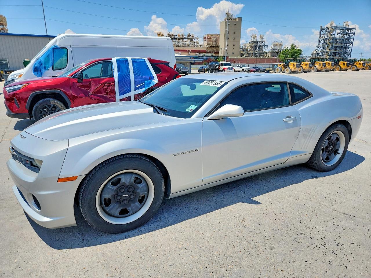 2012 Chevrolet Camaro Ls Silver vin: 2G1FA1E38C9199429