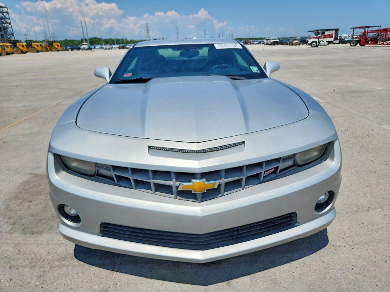 2012 Chevrolet Camaro Ls Silver vin: 2G1FA1E38C9199429