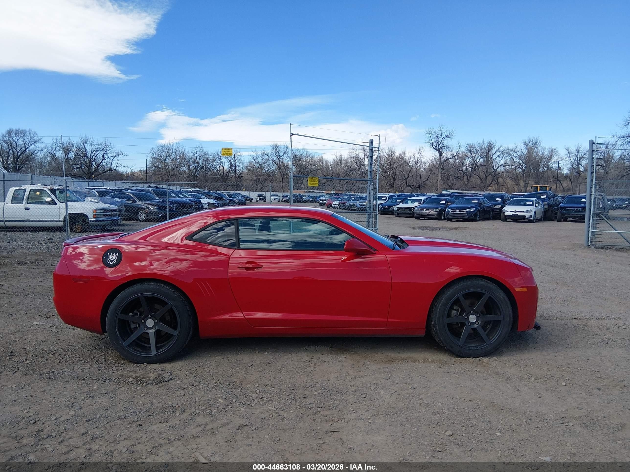 2012 Chevrolet Camaro 2ls Red vin: 2G1FA1E38C9207304